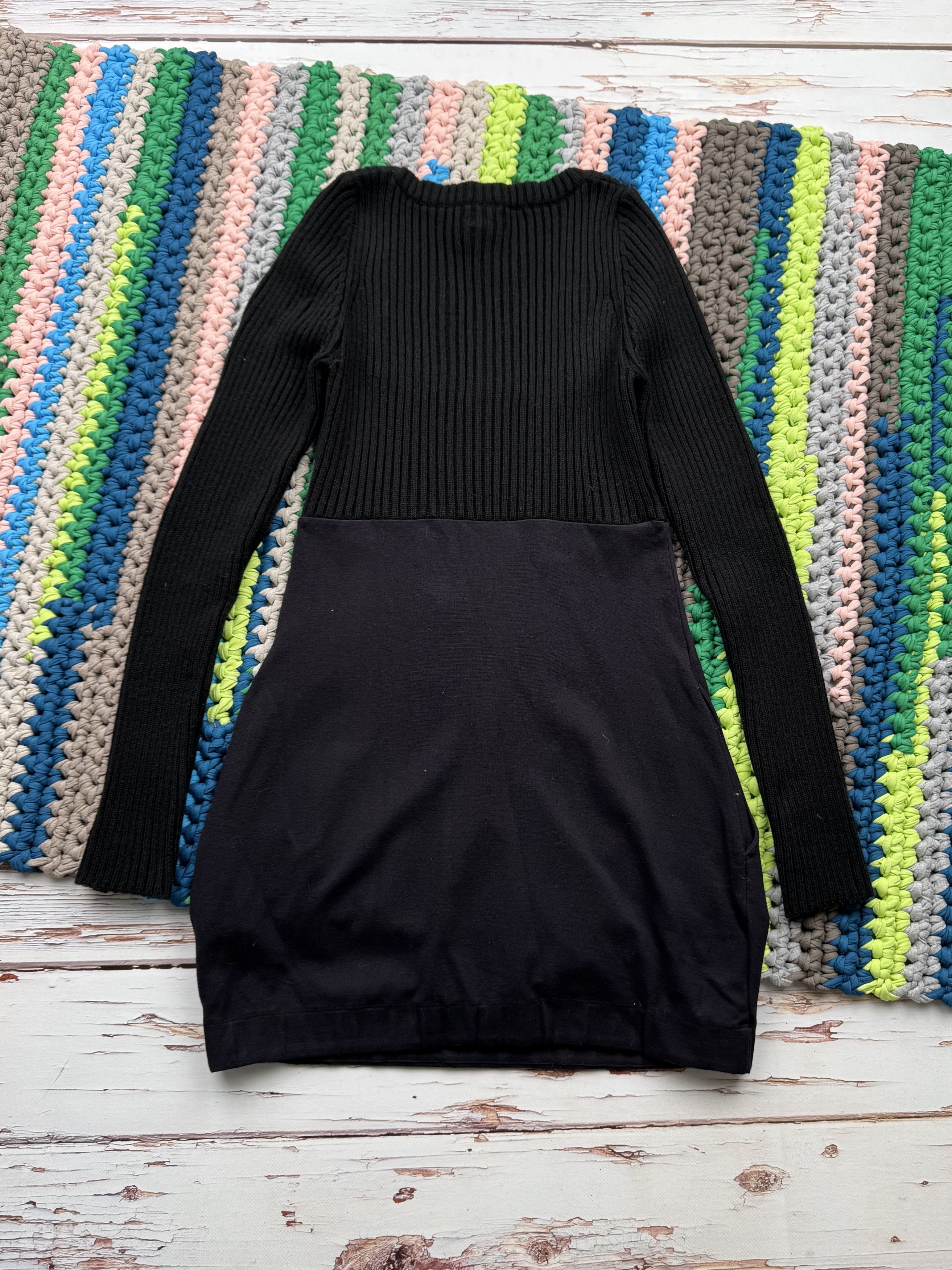 Miss Sixty Miss Sixty Dress With Ribbed Long Sleeve (V309)(D10) Size M / US 6-8 / IT 42-44 - 4 Thumbnail