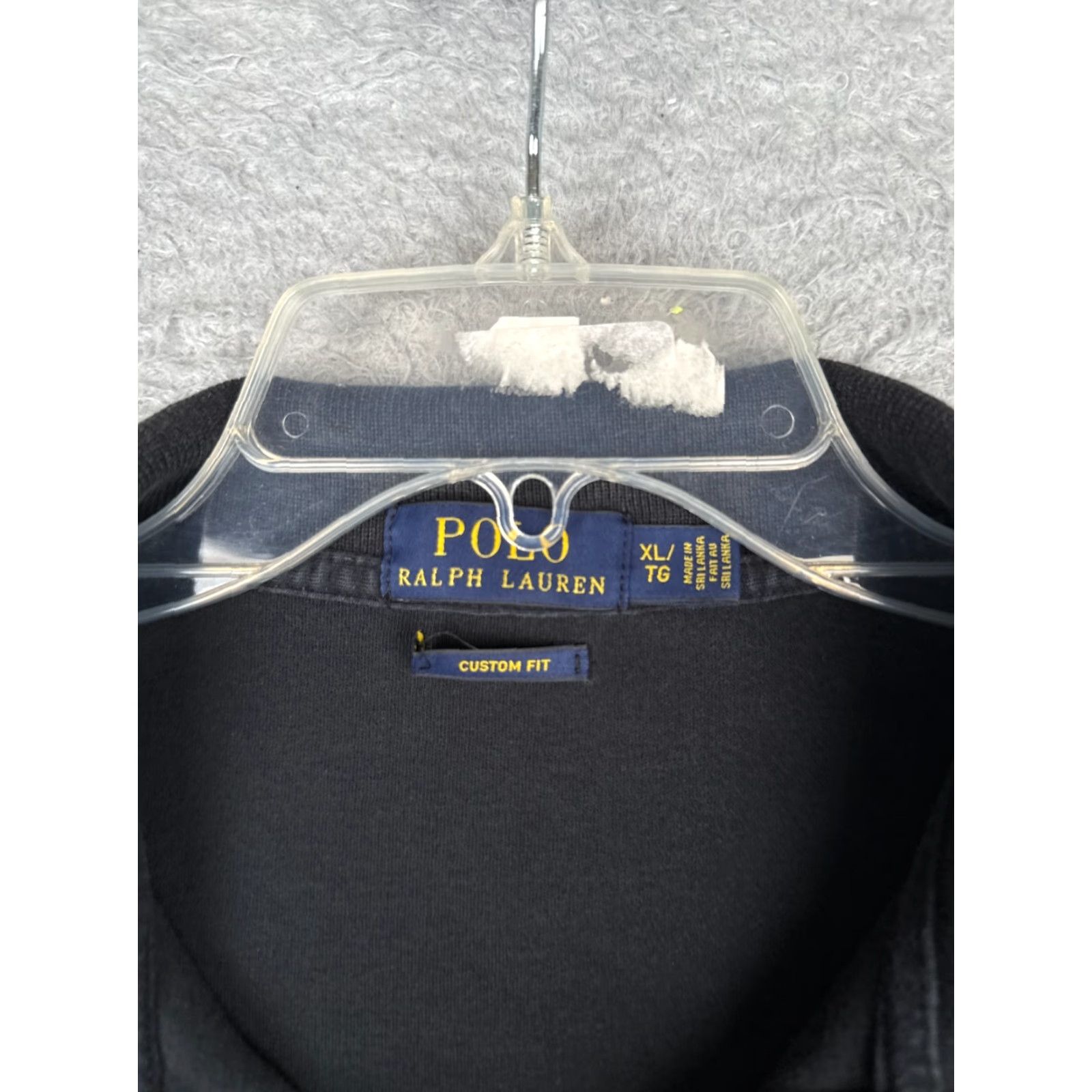 Ralph Lauren Polo Ralph Lauren Shirt Men Extra Large Black 100% Cotton Custom Fit Golf READ Size US XL / EU 56 / 4 - 7 Thumbnail