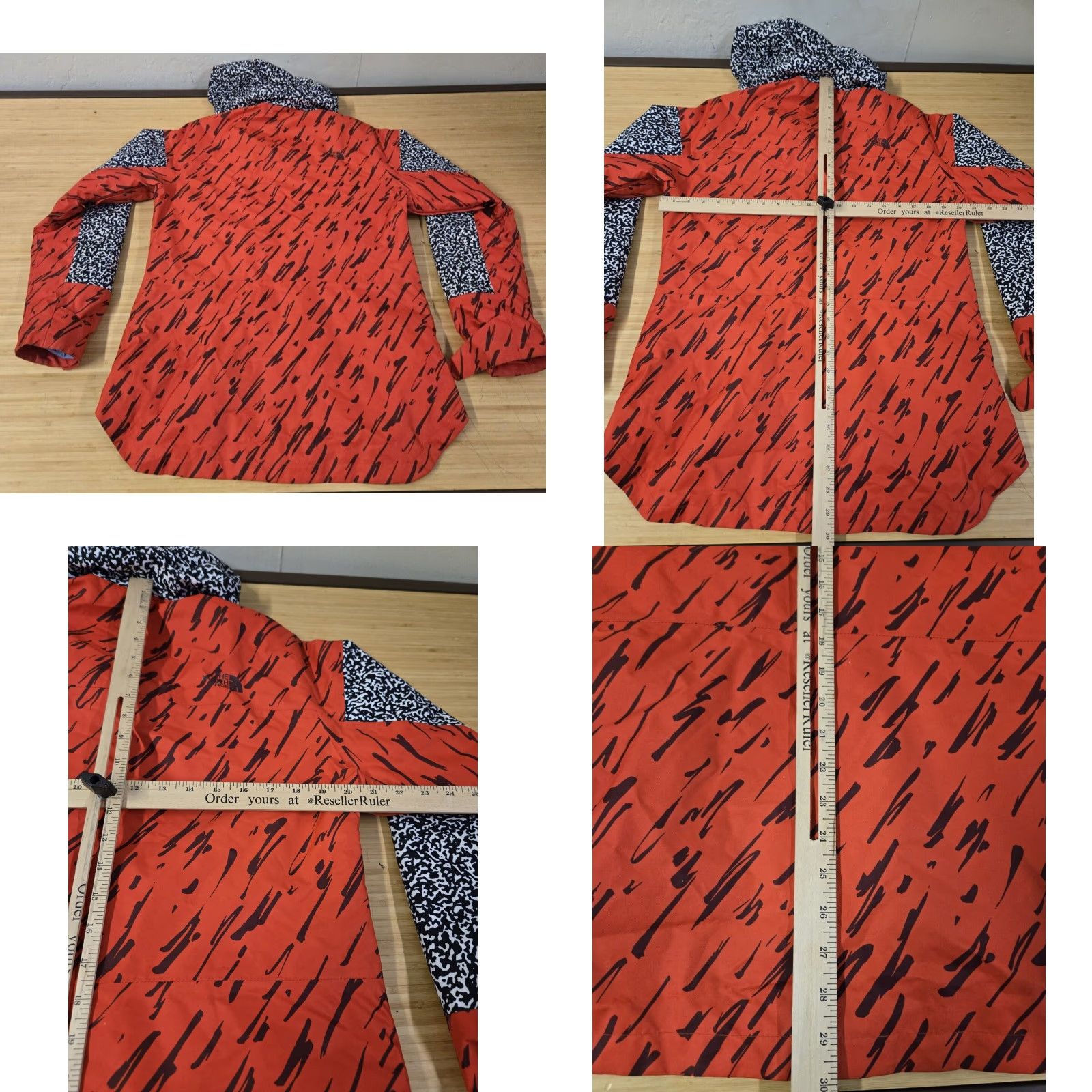 The North Face The North Face DryVent Hooded Rain Jacket Women's Medium Red Windbreaker Hooded Jacket Womens M Red The North Face Size M / US 6-8 / IT 42-44 - 8 Thumbnail
