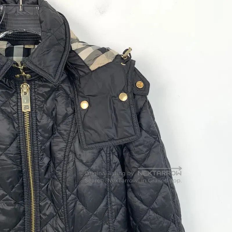 Burberry Burberry Quilted Black Women's Jacket. Size XS / US 0-2 / IT 36-38 - 3 Thumbnail