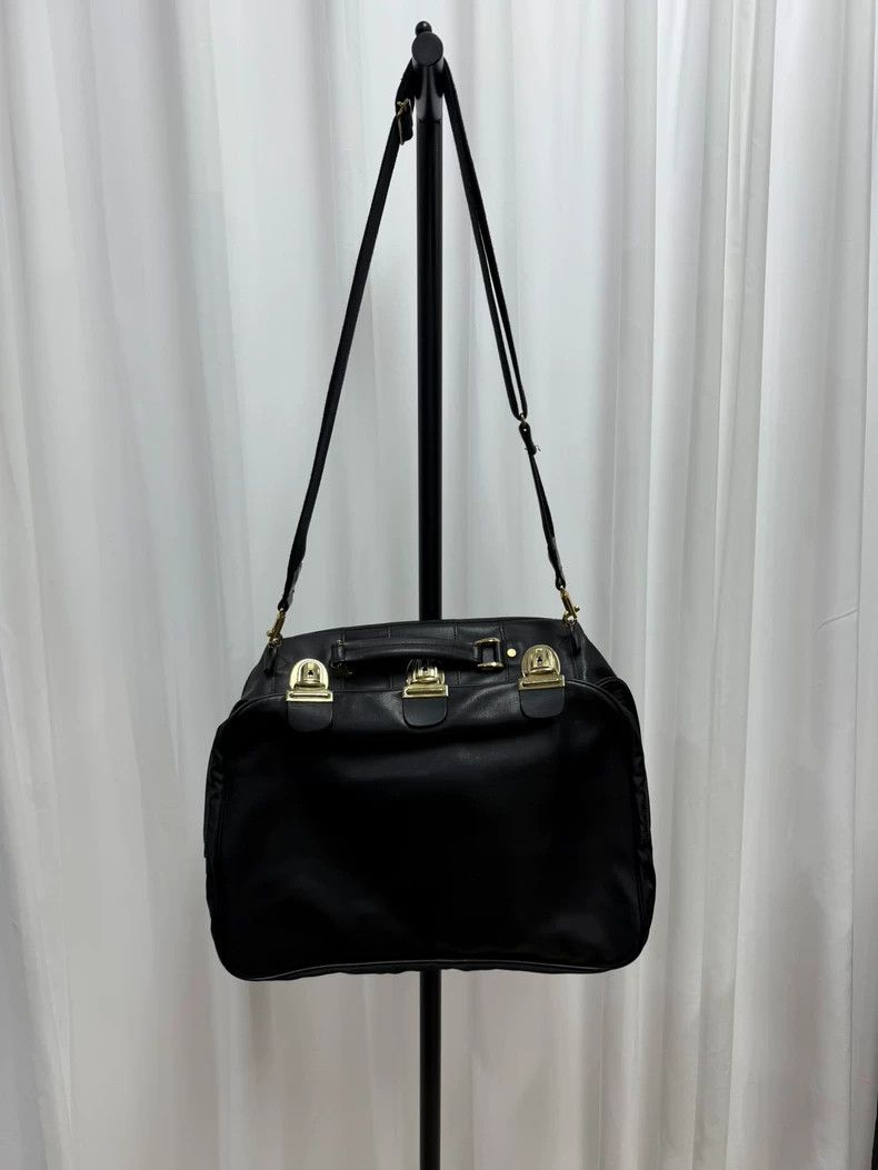 Yohji Yamamoto yohji yamamoto Two-in-one satchel with black and gold buck Size ONE SIZE - 2 Thumbnail