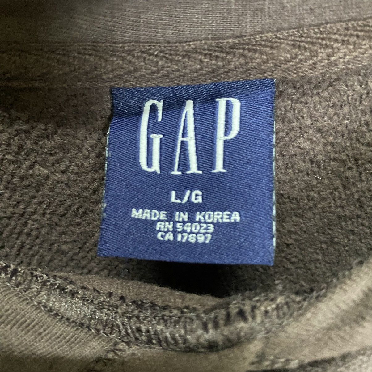 Gap Gap vintage big logo hoodie Size US L / EU 52-54 / 3 - 9 Thumbnail
