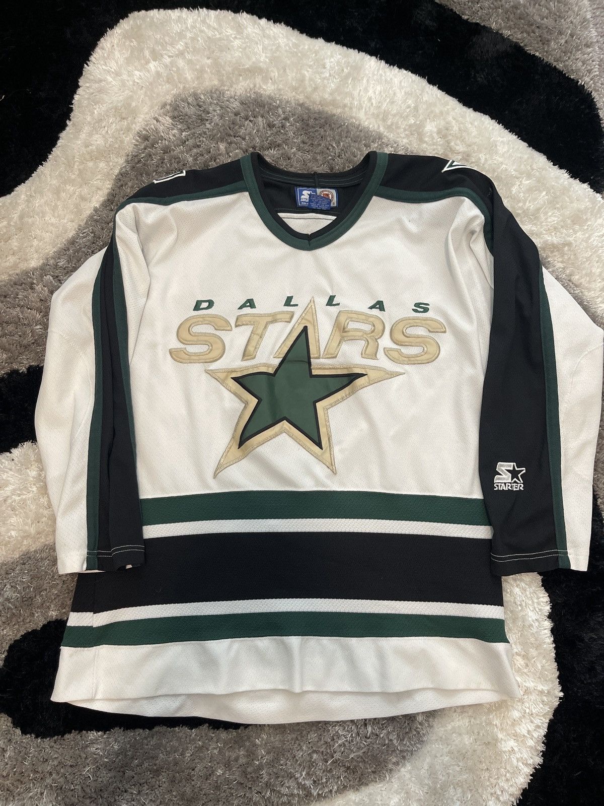 Starter Vinatge Dallas Stars Starter Jersey Size US L / EU 52-54 / 3 - 1 Thumbnail