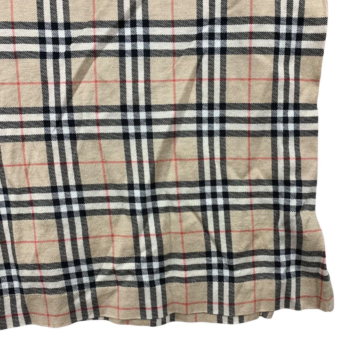 Burberry BURBERRY London nova check collar design long sleeve polotee Size US M / EU 48-50 / 2 - 8 Thumbnail