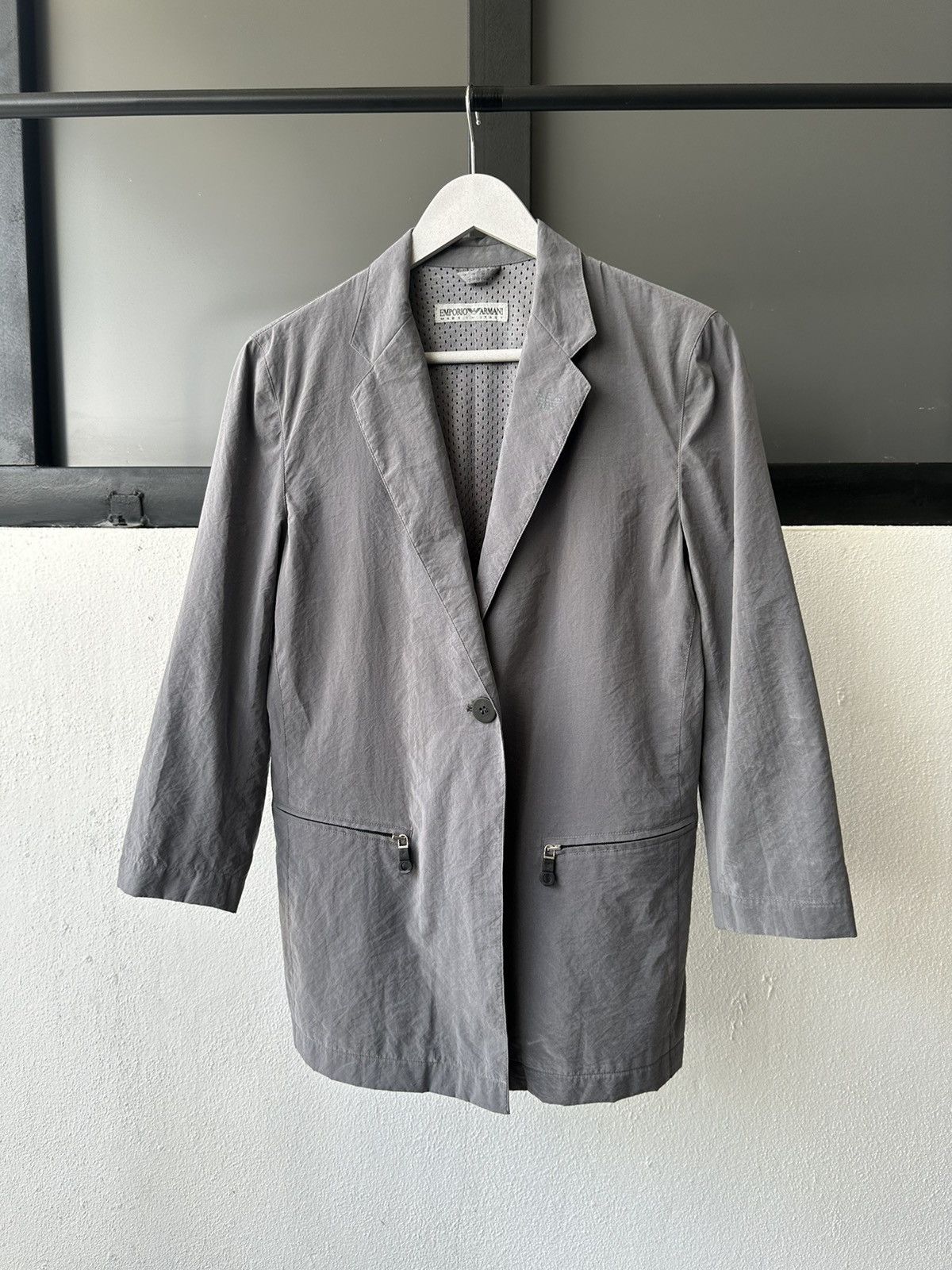 Emporio Armani 2000 S/S Emporio Armani light sport blazer Size US M / EU 48-50 / 2 - 3 Thumbnail