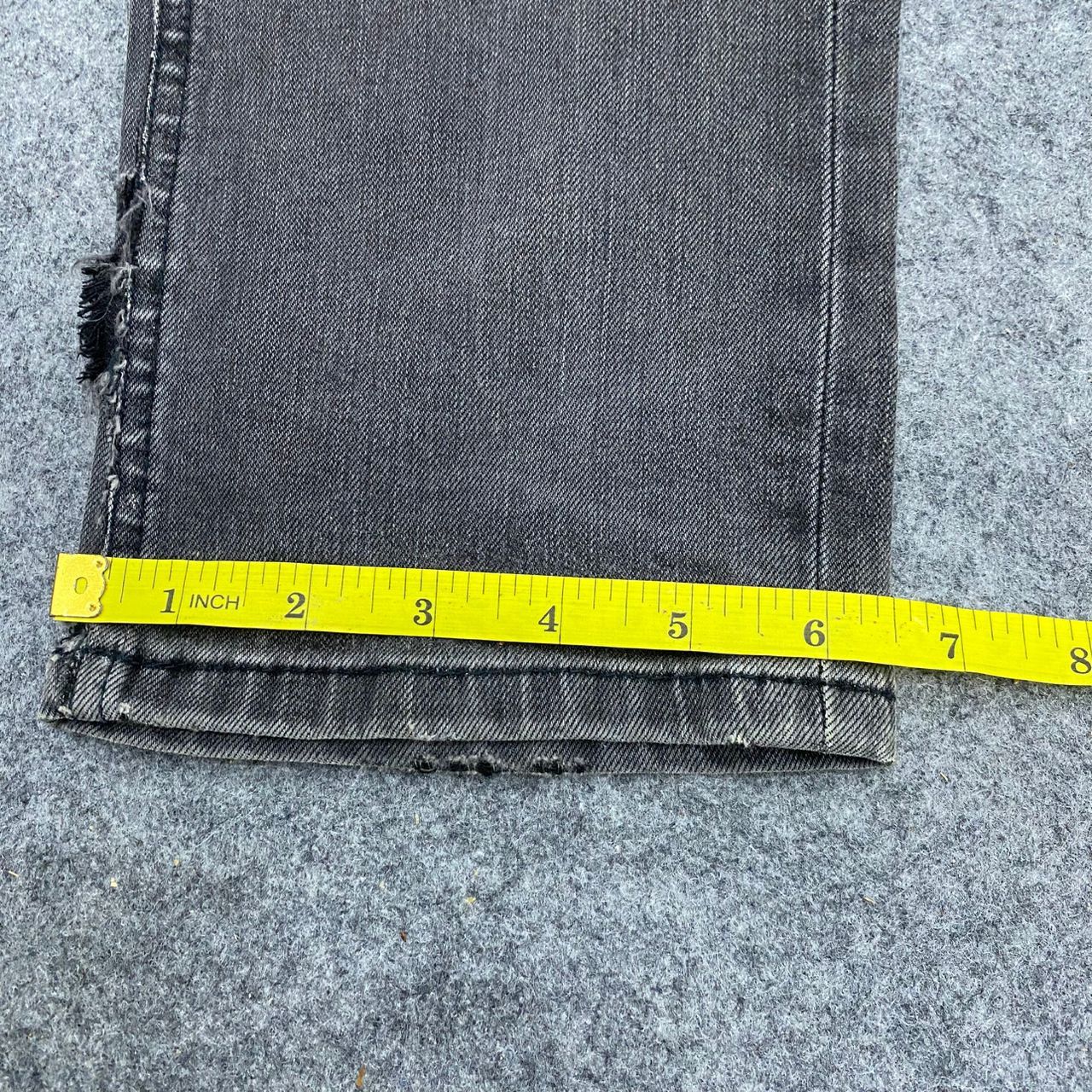 If Six Was Nine Vintage Gosto Jeans Distressed Denim Size US 33 - 9 Thumbnail