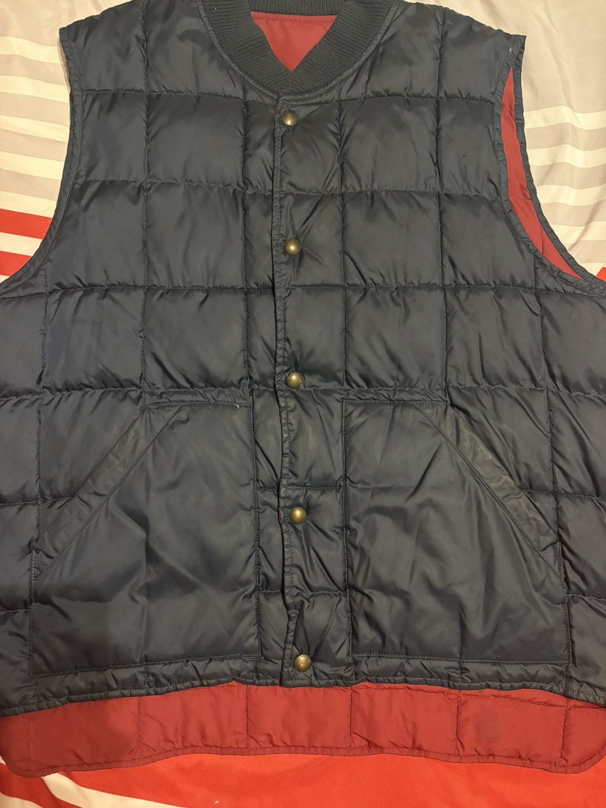 American Apparel AMERICAN LIVIVG American Living reversible down vest Size US XL / EU 56 / 4 - 3 Thumbnail