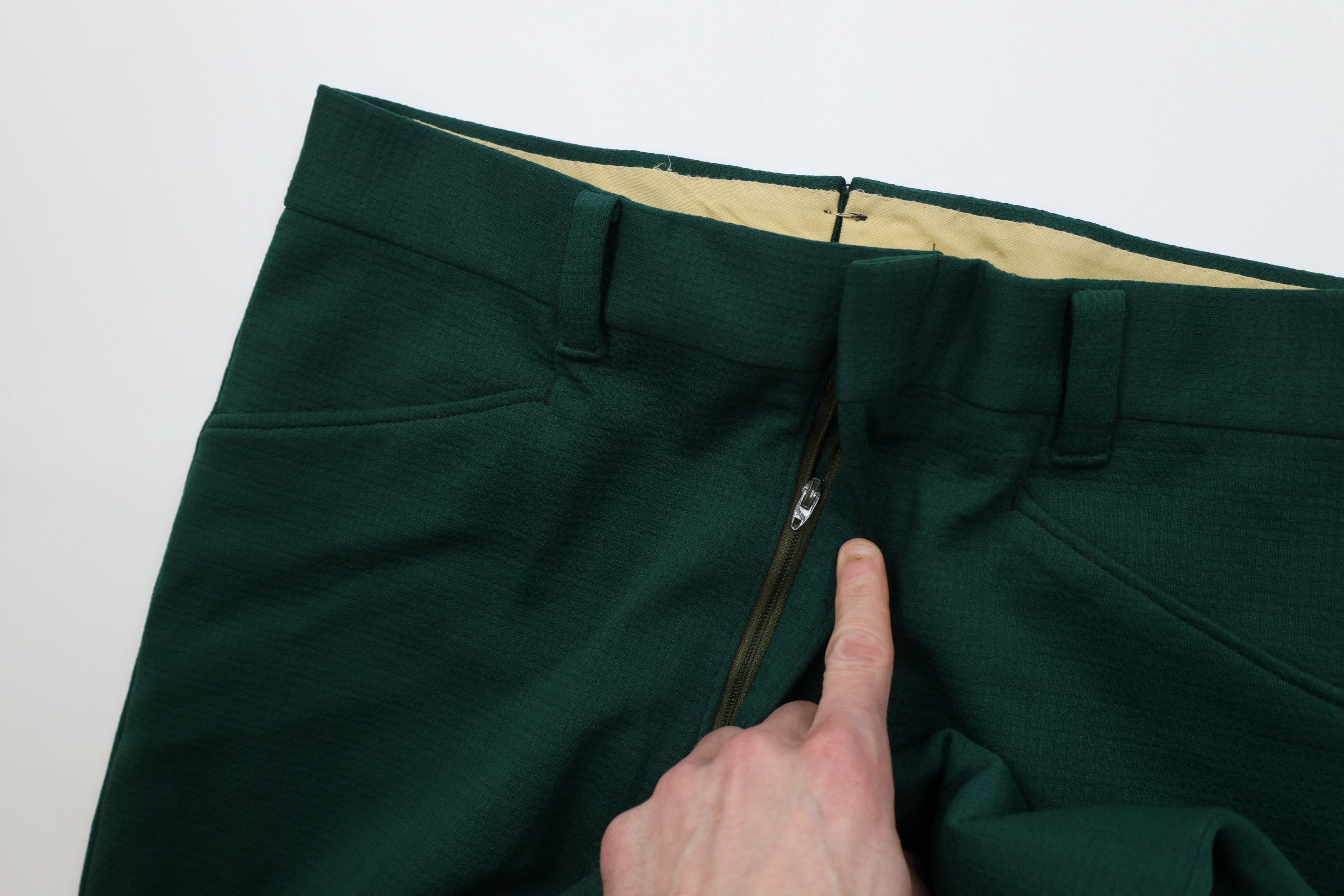 Vintage Vintage 70s Streetwear Knit Flared Wide Leg Chino Pants USA Size US 36 / EU 52 - 8 Thumbnail