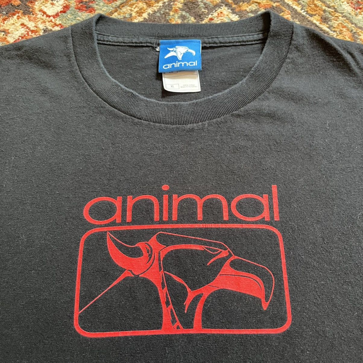 Vintage Vintage Animals Bikes BMX Biking mid school xl Y2K T-Shirt Size US XL / EU 56 / 4 - 3 Thumbnail