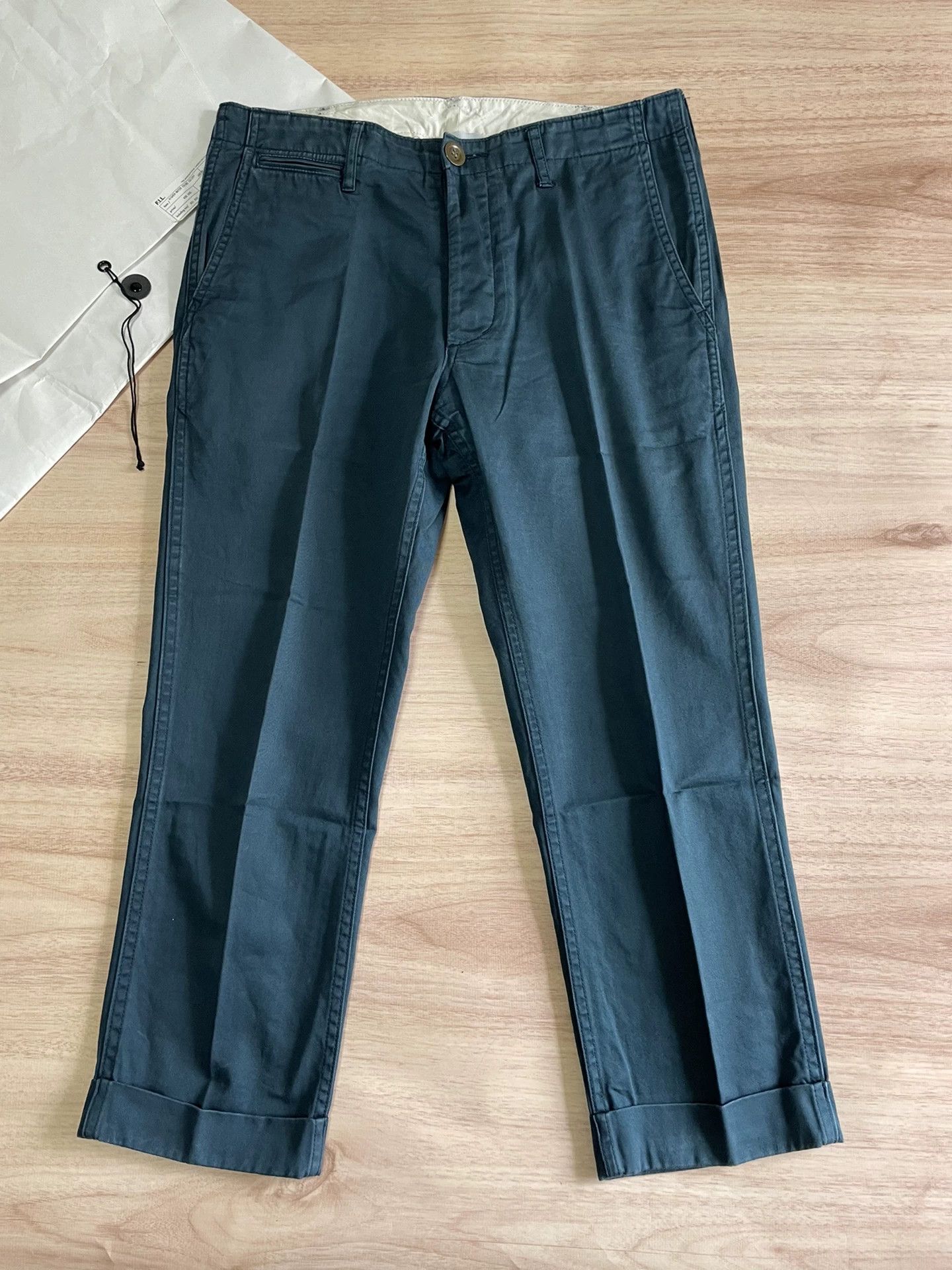 Visvim VISVIM HIGHER-WATER GIZA CROPPED CHINO Size US 26 / EU 42 - 1 Thumbnail
