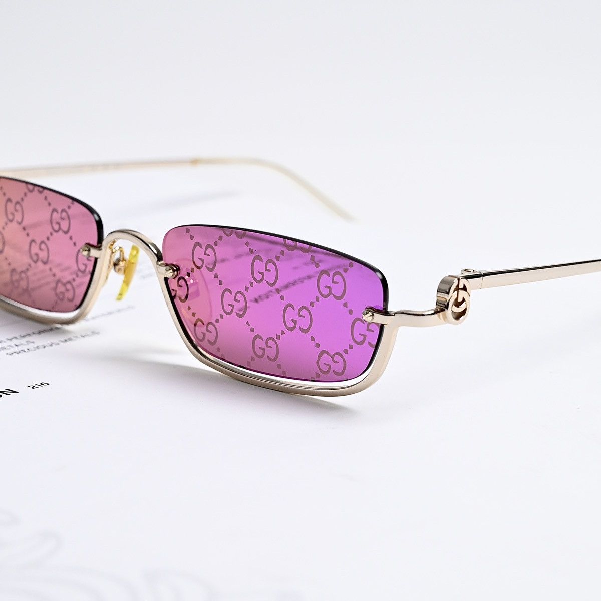 Gucci GUCCI GG1278S SUNGLASSES Size ONE SIZE - 4 Thumbnail