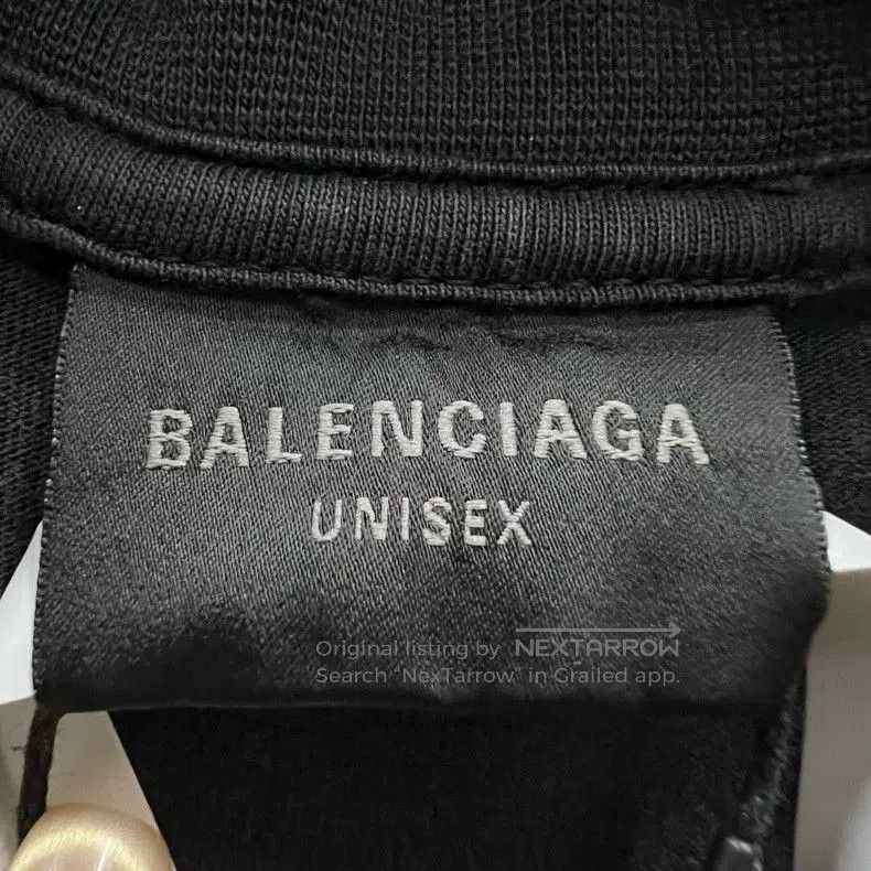 Balenciaga Balenciaga Distressed Graphic Print T-Shirt. Size US S / EU 44-46 / 1 - 3 Thumbnail