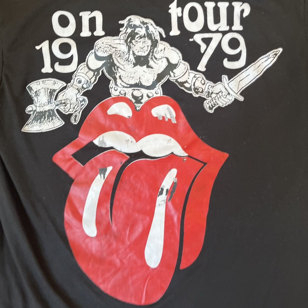 The Rolling Stones The New Barbarians Vintage 1979 Tour Shirt Screen Stars Size US M / EU 48-50 / 2 - 4 Thumbnail