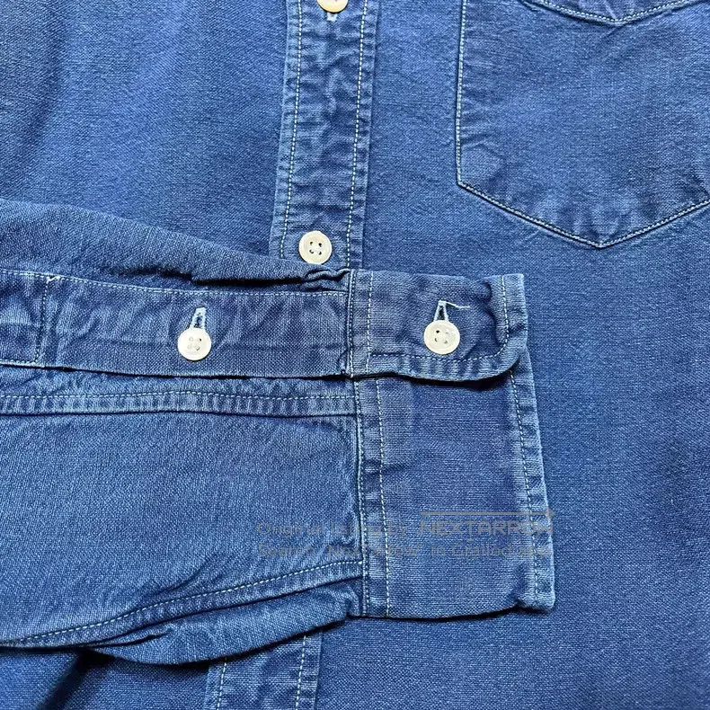 RRL Ralph Lauren RRL Ralph Lauren Blue dyed shirt Size US S / EU 44-46 / 1 - 6 Thumbnail
