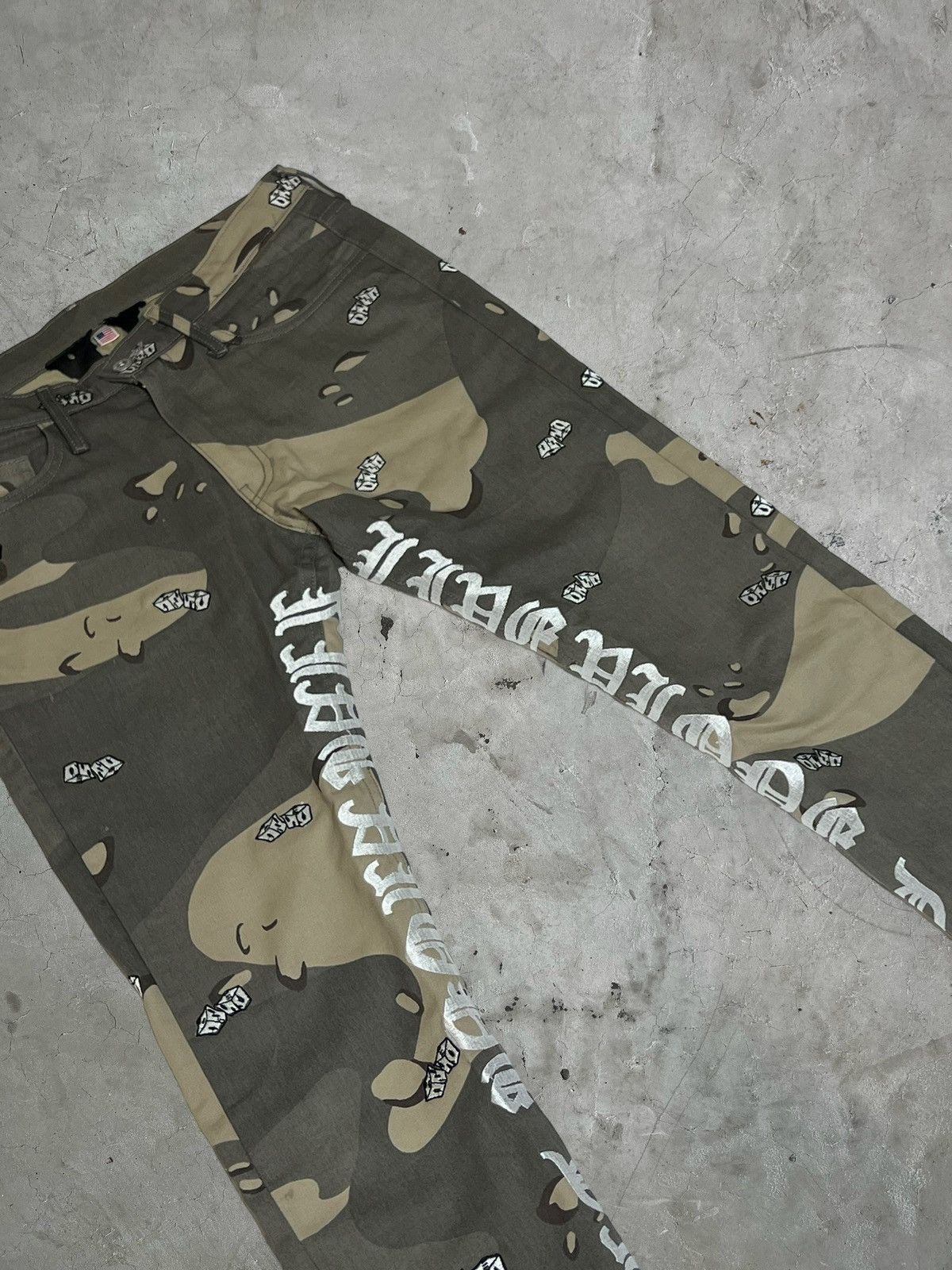 Vlone Vlone Unreleased Desert Camo Dice Pants Size US 32 / EU 48 - 6 Thumbnail