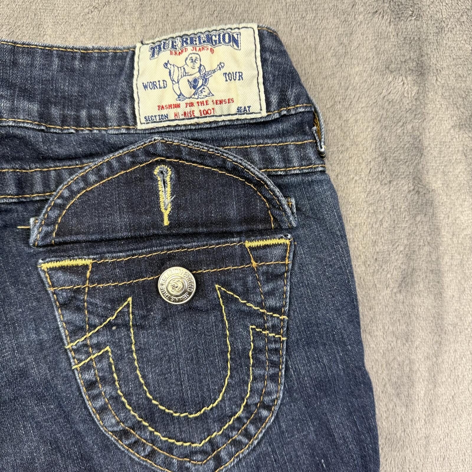True Religion True Religion Women's Blue Denim Jeans Size 27" / US 4 / IT 40 - 4 Thumbnail