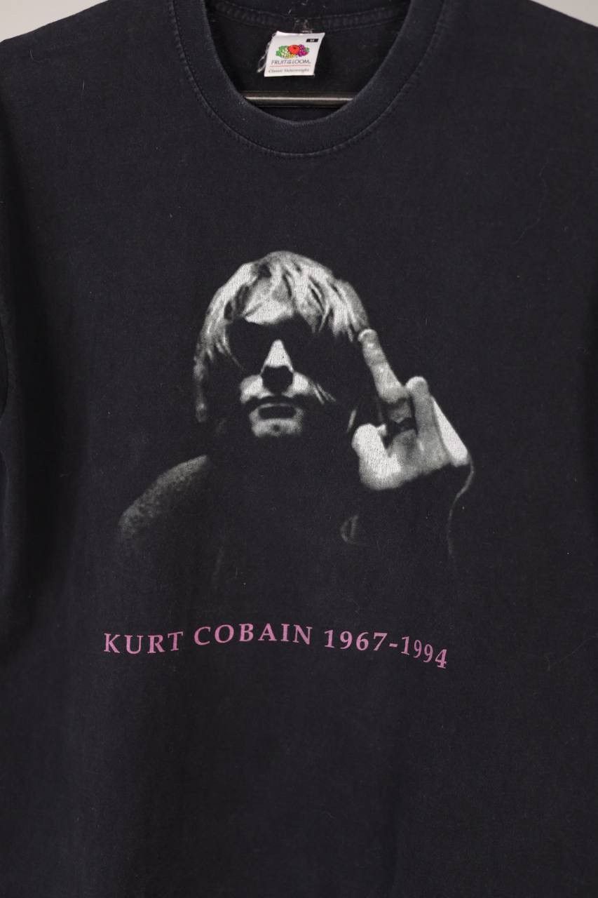 Band Tees × Vintage Vintage Kurt Cobain T-shirt Size US M / EU 48-50 / 2 - 2 Thumbnail