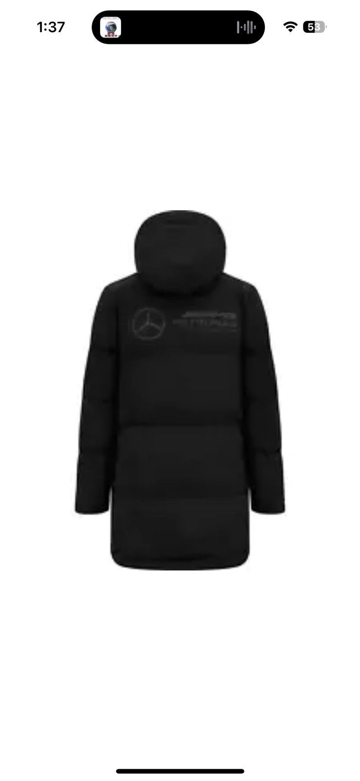Mercedes-Benz AMG Petronas Ultimate Puffer Jacket Size US M / EU 48-50 / 2 - 2 Thumbnail