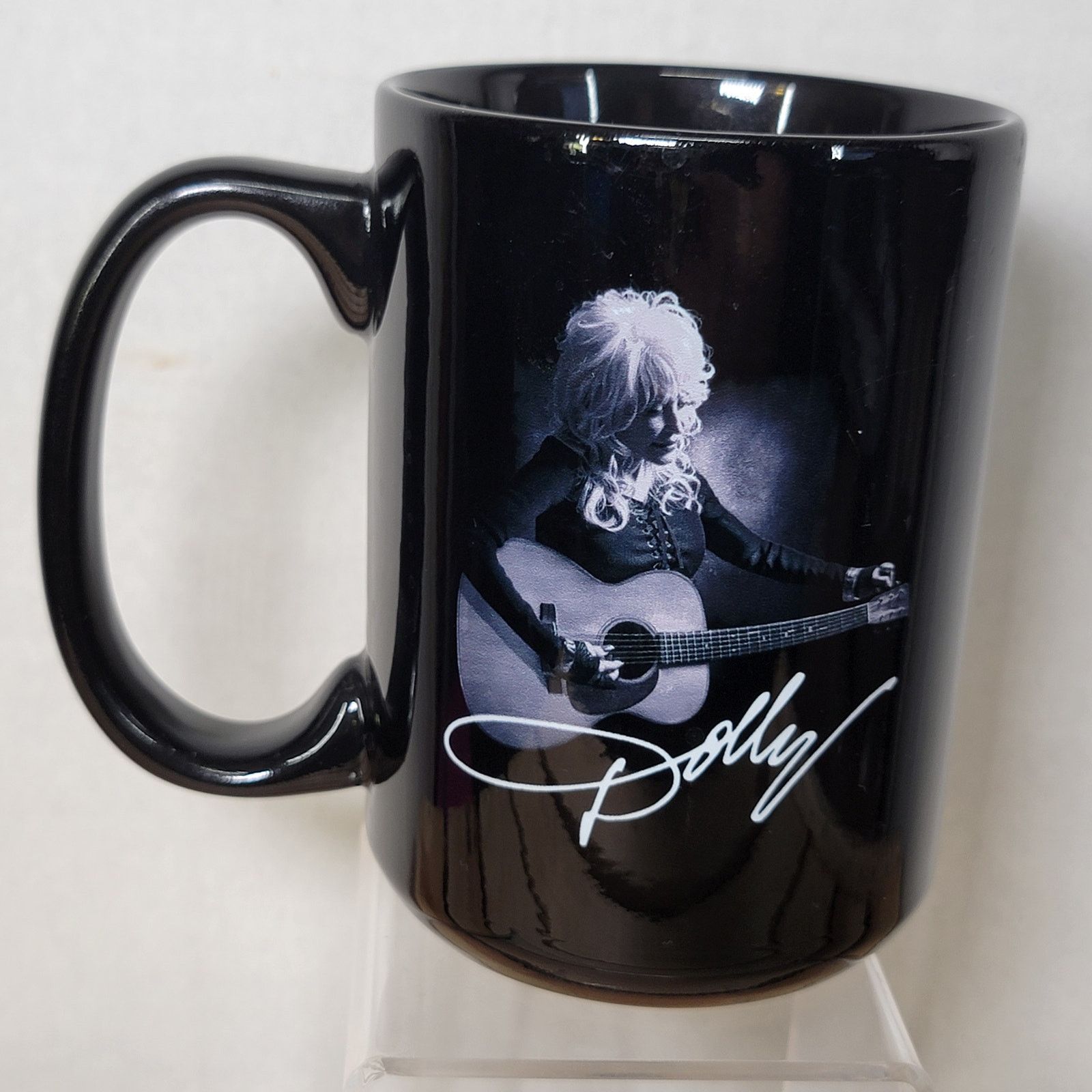 Other Dolly Parton 4.5" Black Ceramic Coffee Mug Size ONE SIZE - 1 Thumbnail