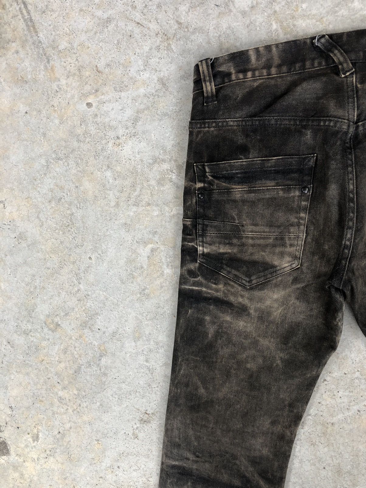 Tornado Mart Japanese Tornado Mart Mini Flare Distressed Jeans Size US 30 / EU 46 - 9 Thumbnail