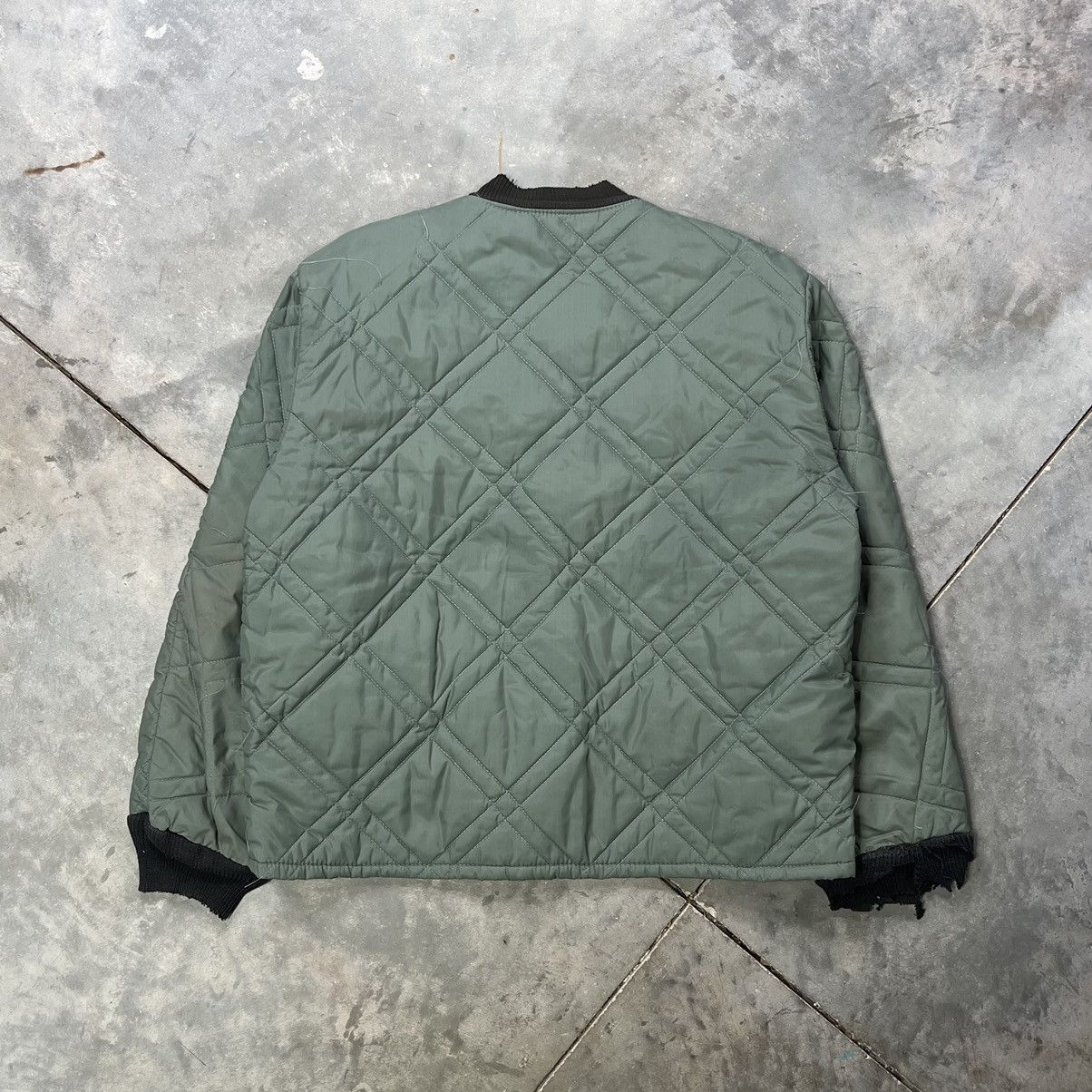 JCPenney × Vintage Vintage JC Penney Quilted Liner Jacket Thrashed 70s Size US M / EU 48-50 / 2 - 7 Thumbnail