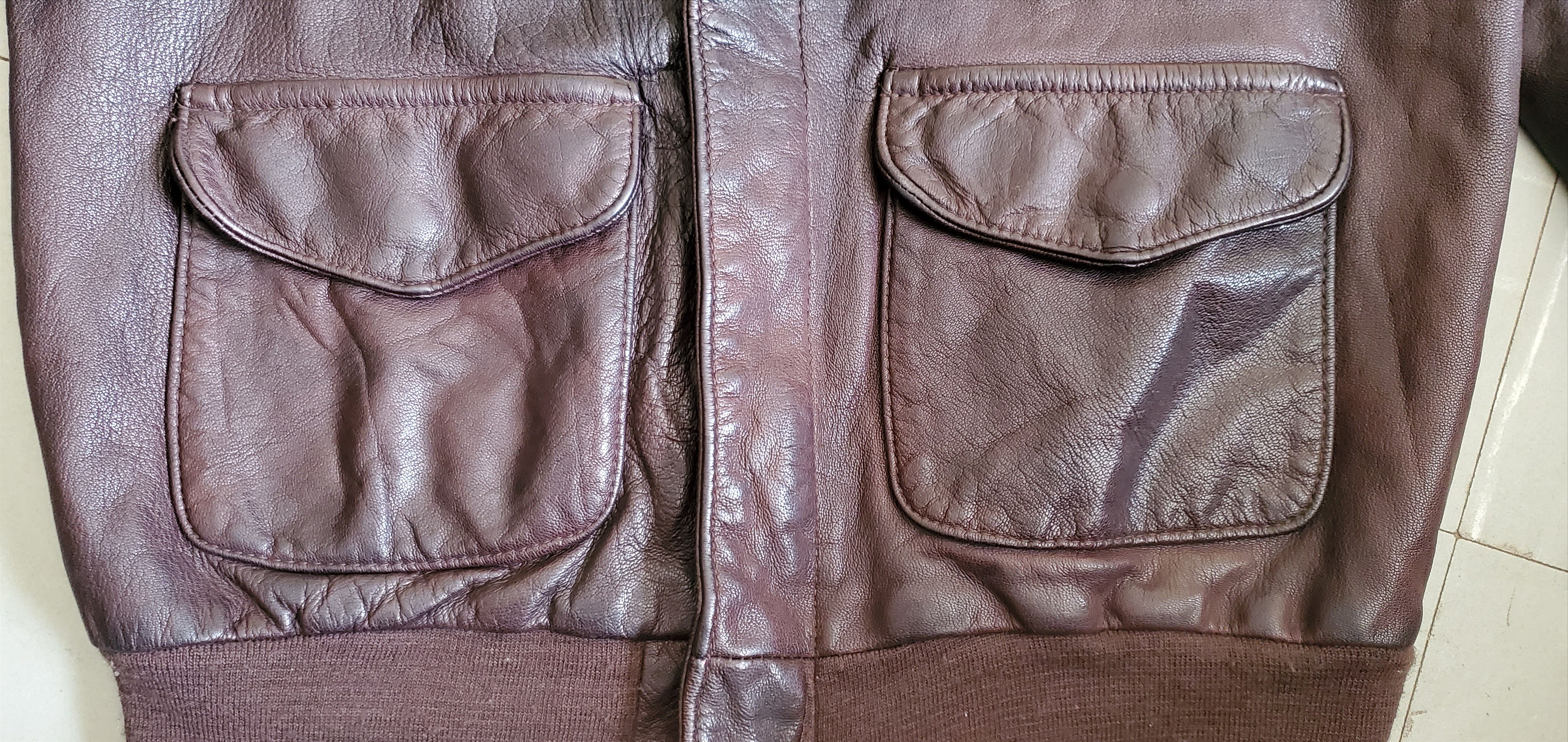 Avirex Avirex Type A-2 Brown Goatskin Classic Jacket Size US XS / EU 42 / 0 - 4 Thumbnail