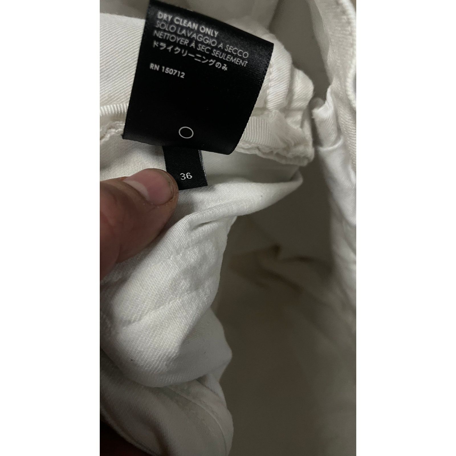 Amiri Amiri Jeans White Black Stripe Used 36 Size US 36 / EU 52 - 6 Thumbnail