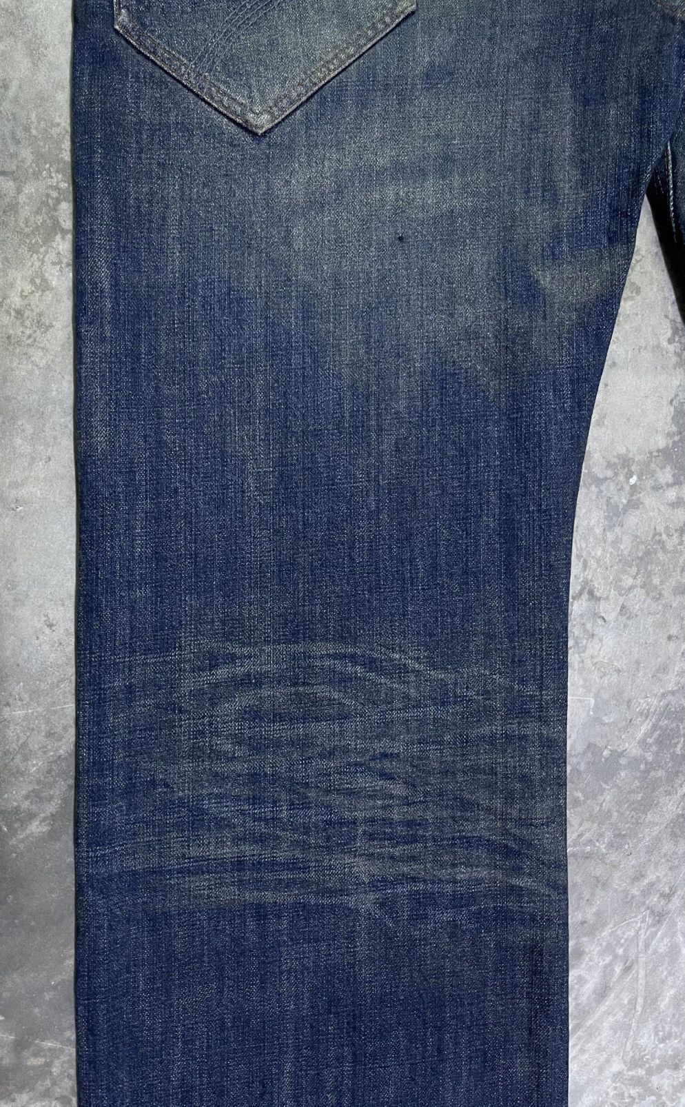 Japanese Brand × Obelisk Jeans Japan Lightning Wash Obelisk Size US 33 - 10 Thumbnail