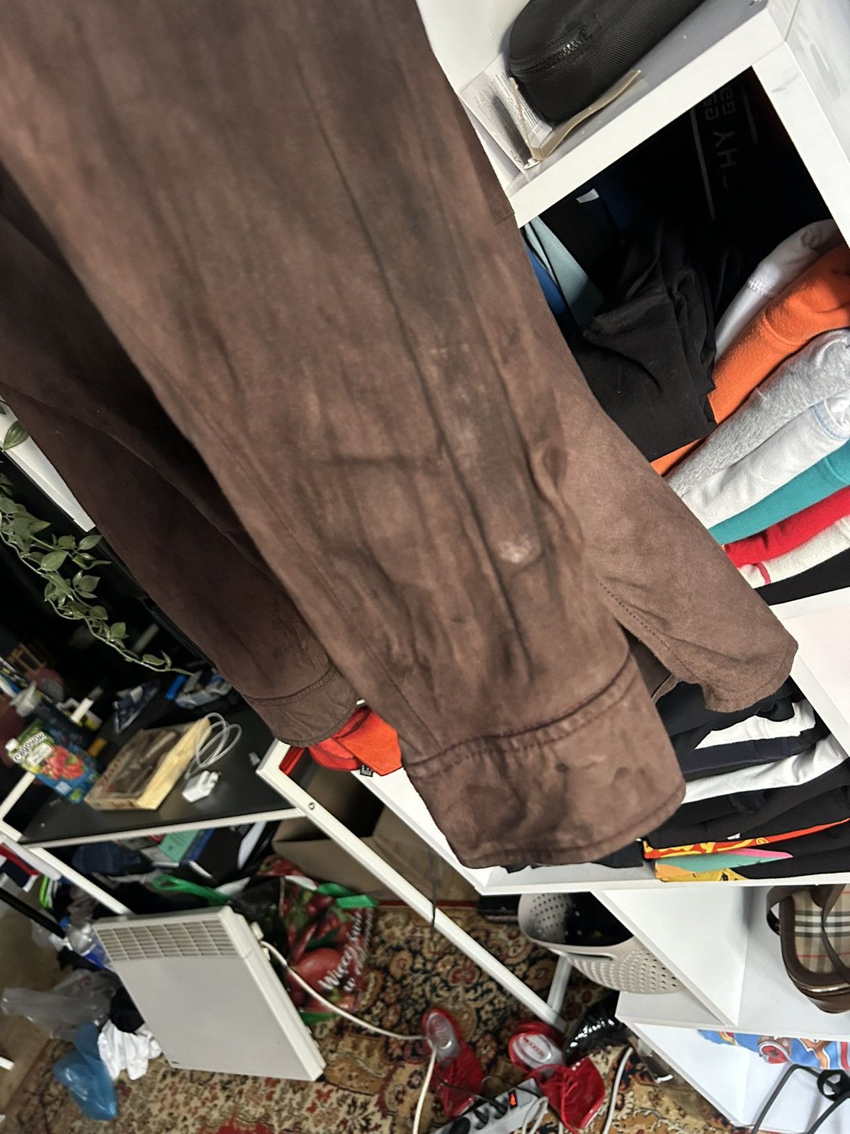 Leather × Polo Ralph Lauren × Vintage Vintage Polo Ralph Lauren leather shirt Size US L / EU 52-54 / 3 - 7 Thumbnail