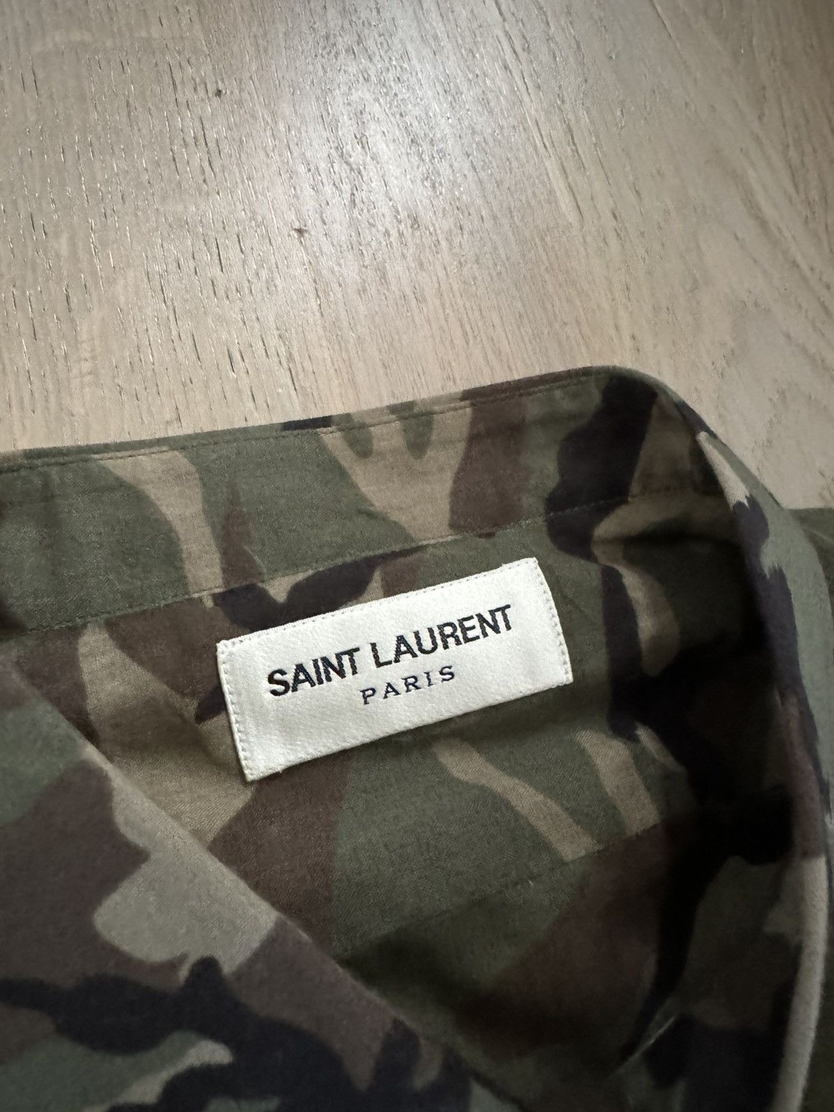 Saint Laurent Paris SAINT LAURENT shirt SEE PHOTOS FOR REAL TAPE MEASUREMENTS Size US S / EU 44-46 / 1 - 4 Thumbnail