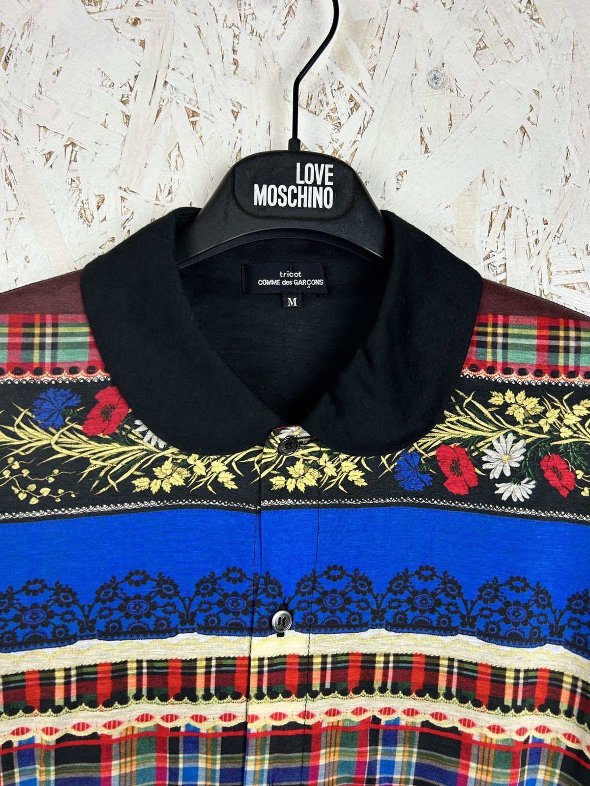 Tricot Comme des Garcons Comme Des Garcons Tricot SS13 Abstract Plaid Button Up M Size M / US 6-8 / IT 42-44 - 2 Thumbnail