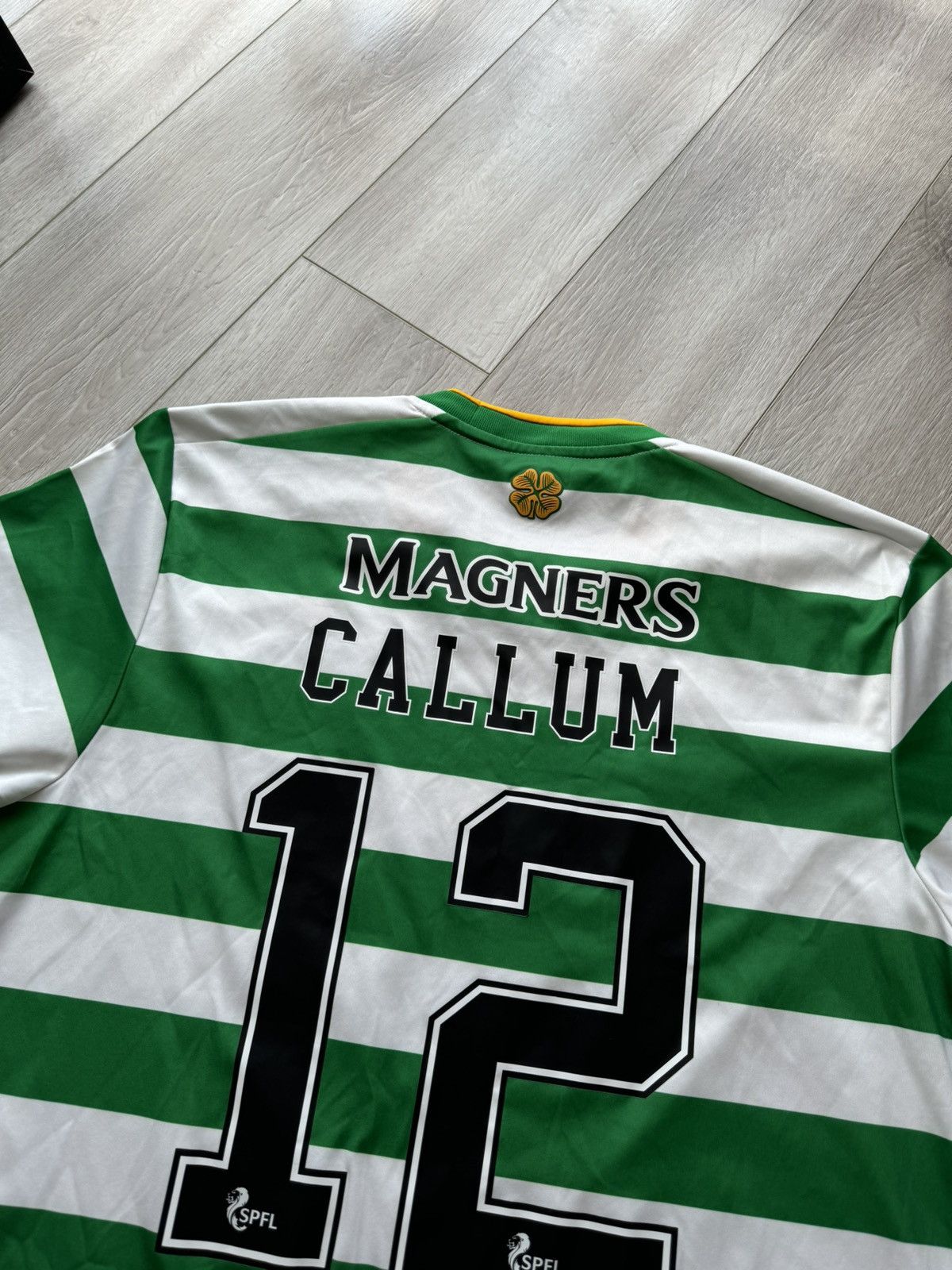 Adidas Callum Celtic Adidas 2020/2021 Y2k Blokecore Football Shirt Size US L / EU 52-54 / 3 - 9 Thumbnail