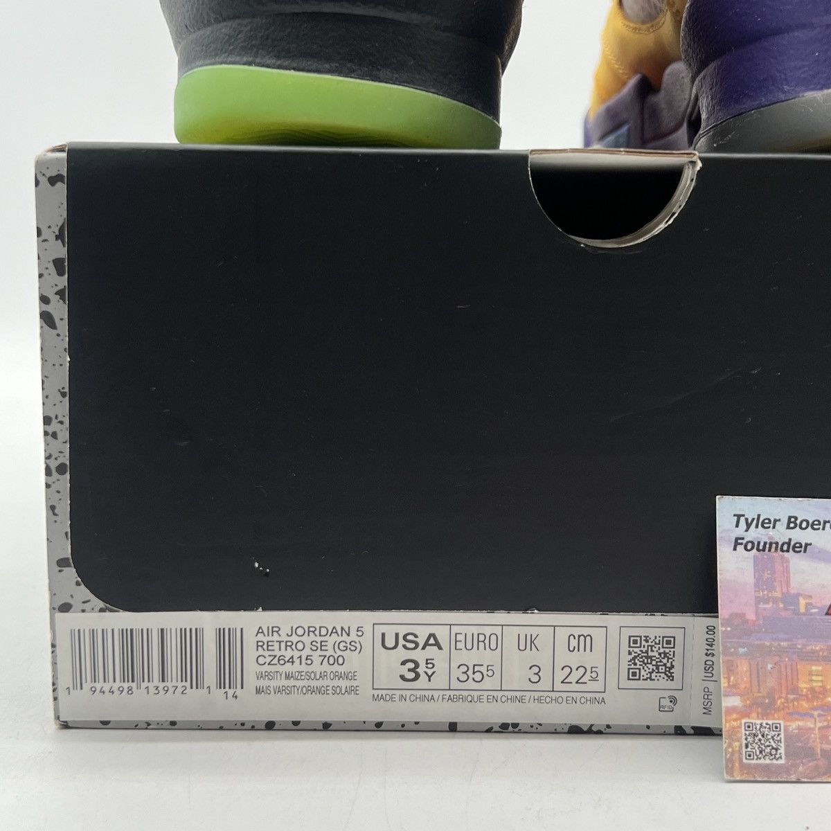 Jordan Brand Air Jordan 5 What the Size US 4 / IT 34 - 6 Thumbnail