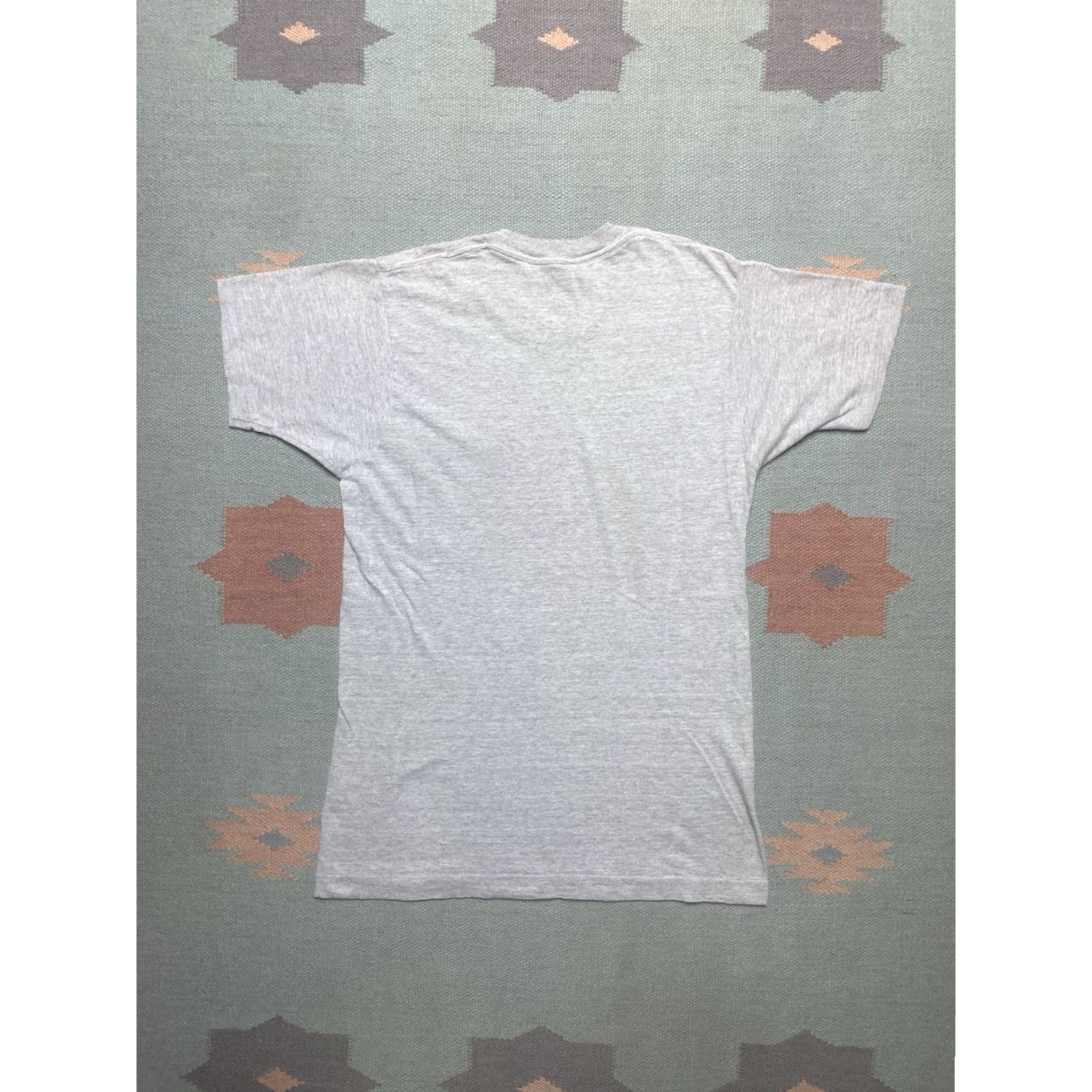 Vintage VINTAGE 80s B.V.D Pocket T-Shirt Gray Men M Shirt Size US M / EU 48-50 / 2 - 7 Thumbnail