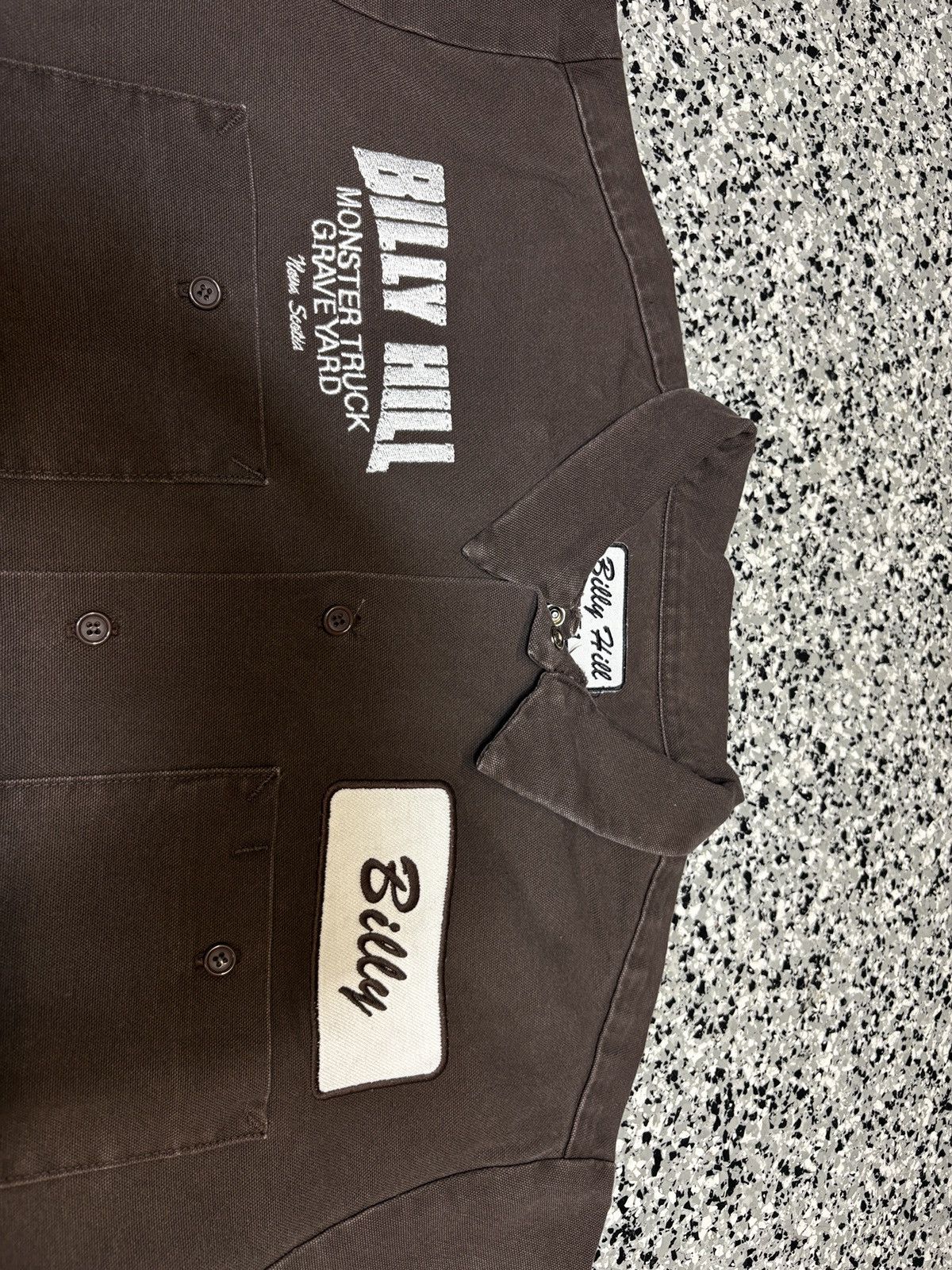 Billy Hill 2023 Billy Hill Brown Mechanic Button Up Shirt Size 1 Size US L / EU 52-54 / 3 - 6 Thumbnail