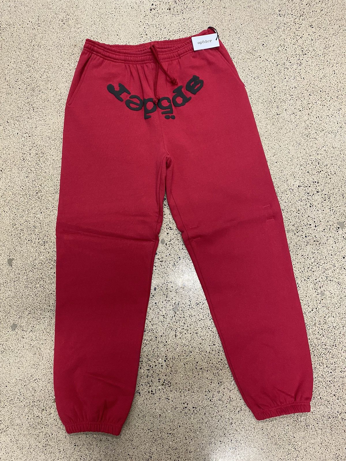 Sp5der 💀Sp5der OG Web V2 Sweatpants💀 Size US 34 / EU 50 - 1 Thumbnail