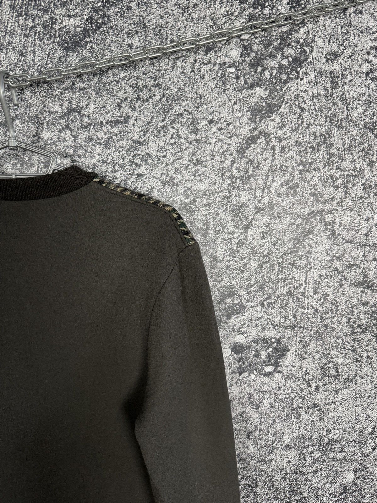 Neil Barrett Men’s Neil Barrett Tweed Panel Sweater Pullover Size M Size US M / EU 48-50 / 2 - 10 Thumbnail