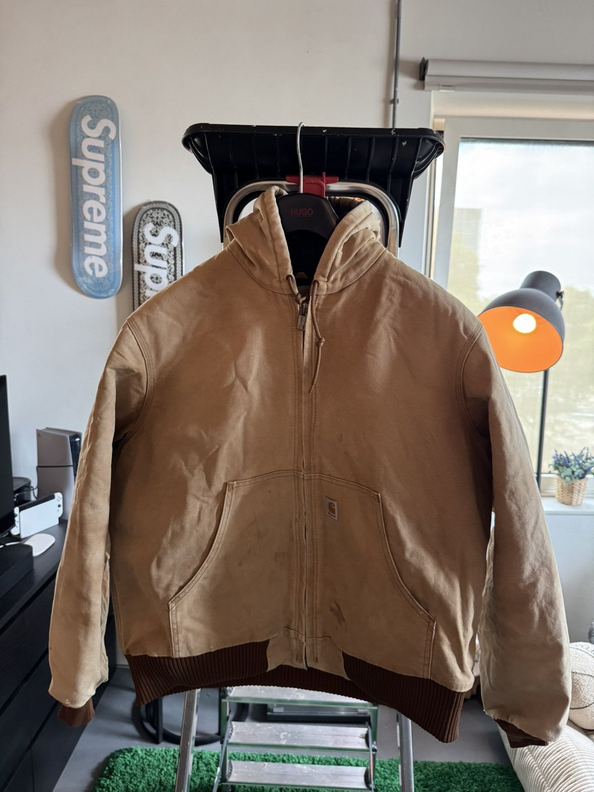 Carhartt Vintage Carhart J140 BRN Active Jacket Size US L / EU 52-54 / 3 - 1 Thumbnail