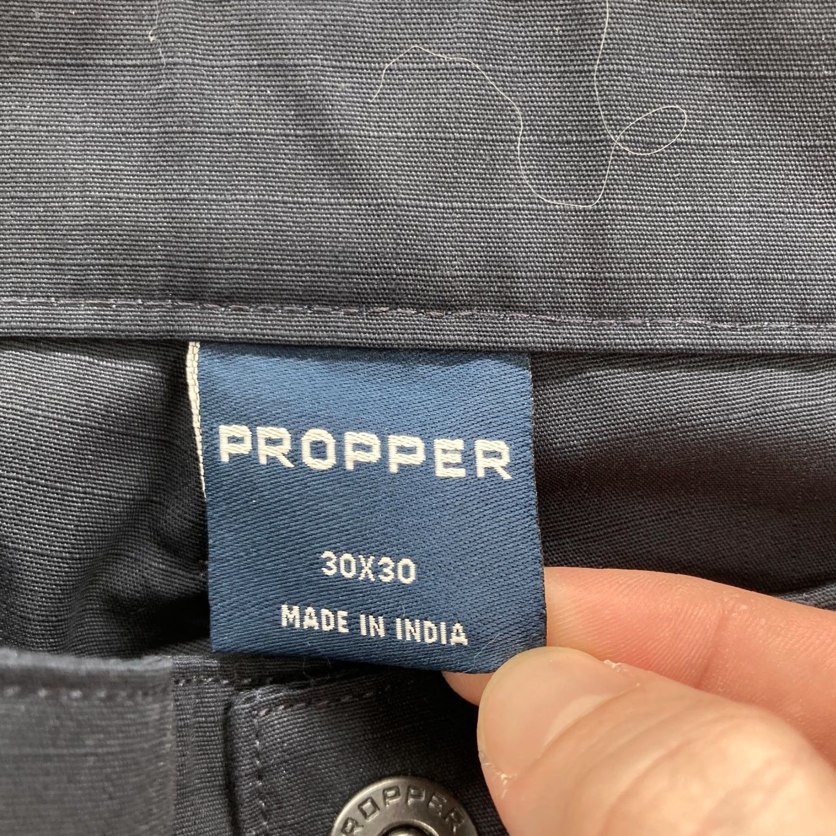 Propper Propper Tactical Ripstop Cargo Pants Mens 30x30 Navy Teflon EcoElite BDU Work Size US 30 / EU 46 - 5 Thumbnail