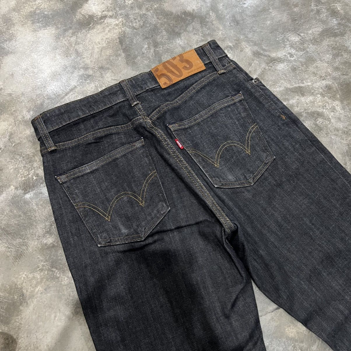 Kapital Edwin 503 Dark Indigo Straight fit Jeans Size US 28 / EU 44 - 4 Thumbnail