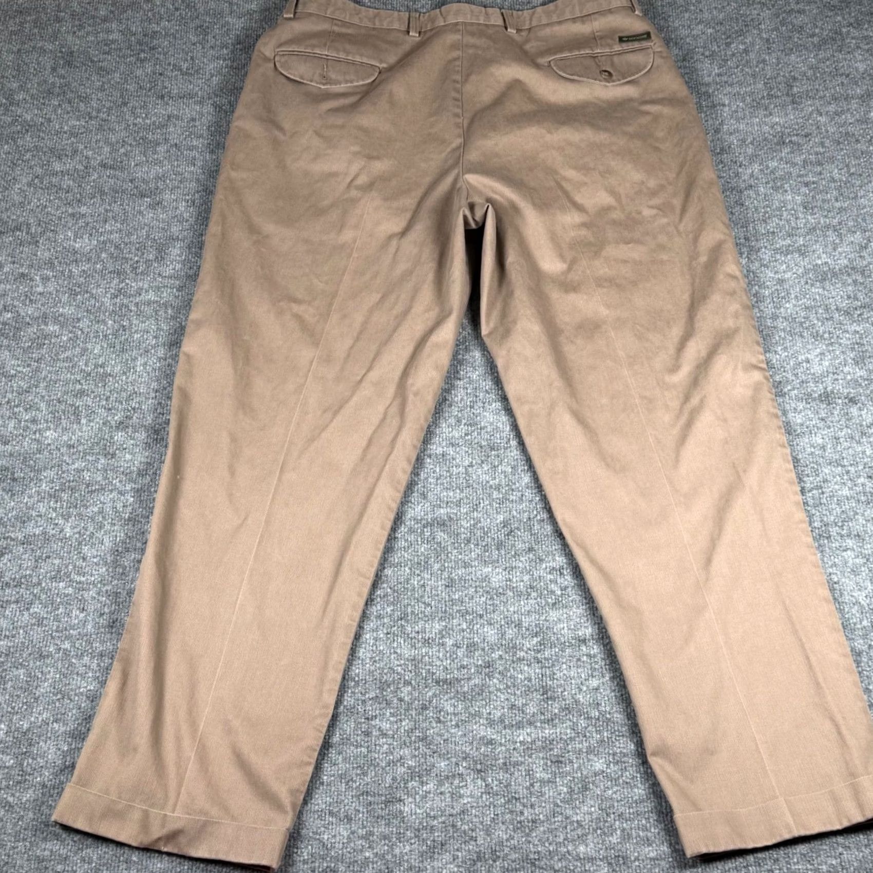 Dockers VINTAGE Dockers Pants Khaki Corduroy Relaxed Fit Pleated 38x30 Waist 36 Y2K 90s Mens Size US 36 / EU 52 - 5 Thumbnail
