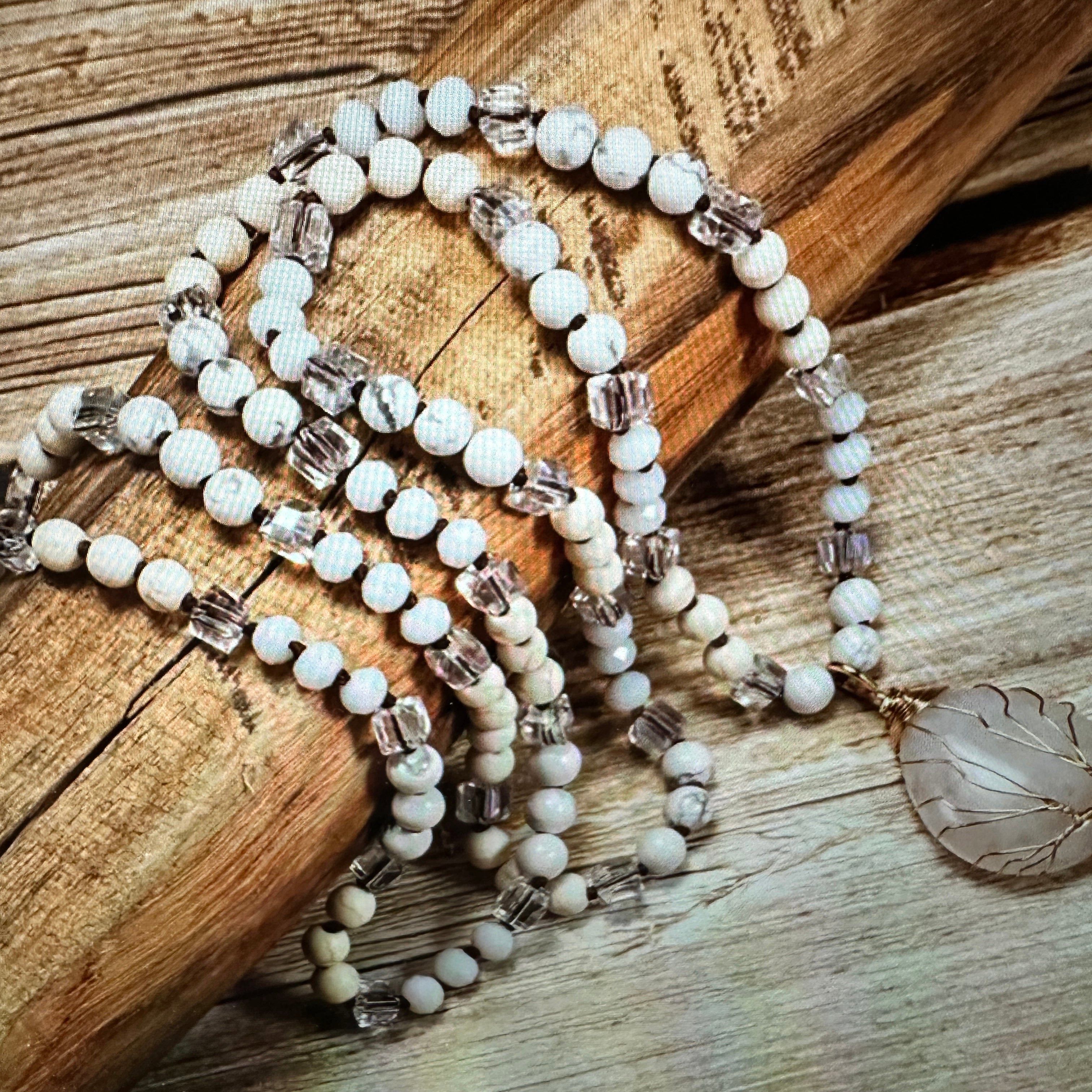 Other Bohemian Natural Stone Beads Pendant Necklace , Family Tree Size ONE SIZE - 9 Thumbnail