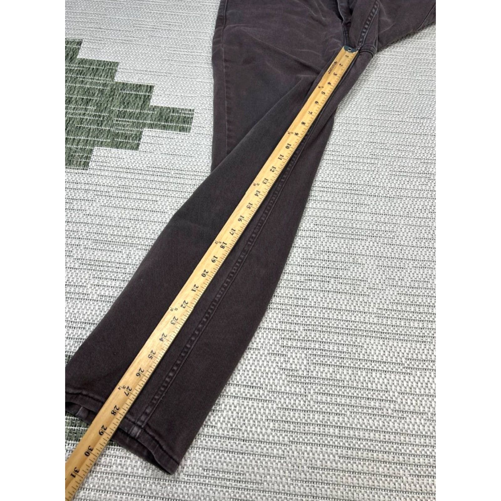 Levi's Levi's 514 Jeans Mens 34 Brown Denim Straight Fit 34x28 Levi's 500 Series Jeans Mens Brown Denim Straight 34x28 Size US 34 / EU 50 - 6 Thumbnail