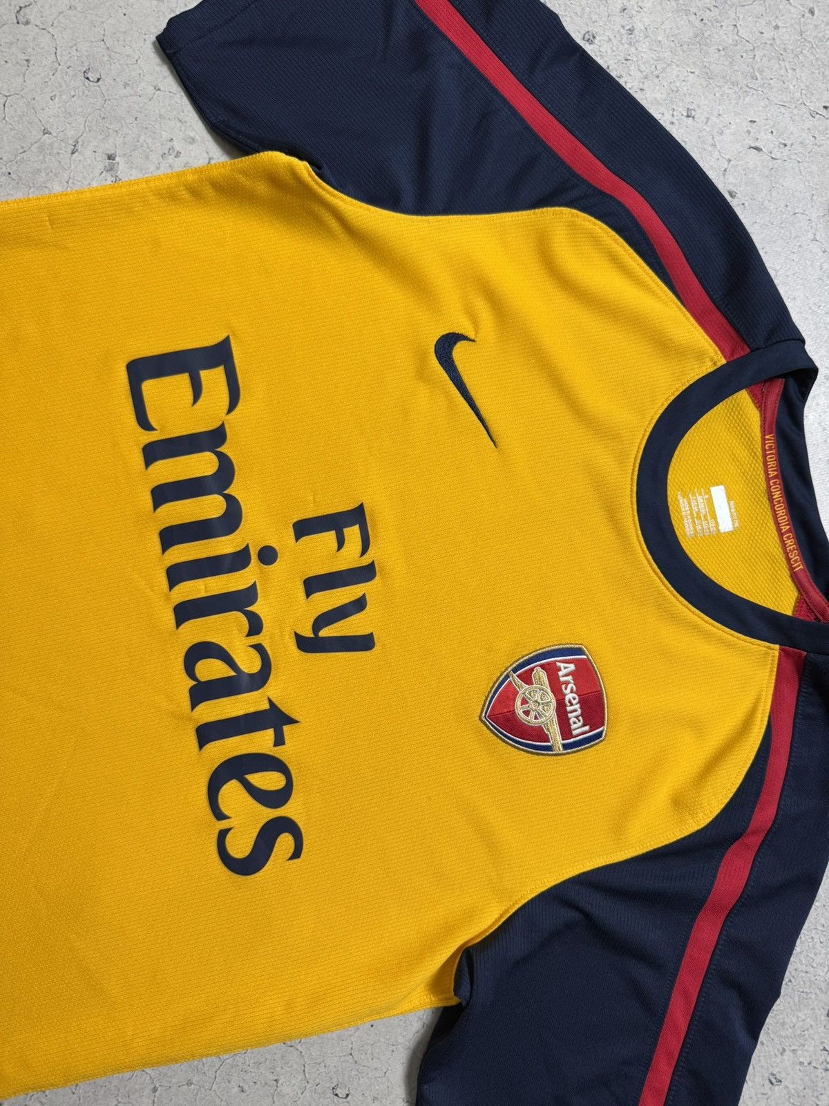 Nike Nike FC Arsenal London 2008/2009 Vintage Soccer Jersey Size US S / EU 44-46 / 1 - 6 Thumbnail