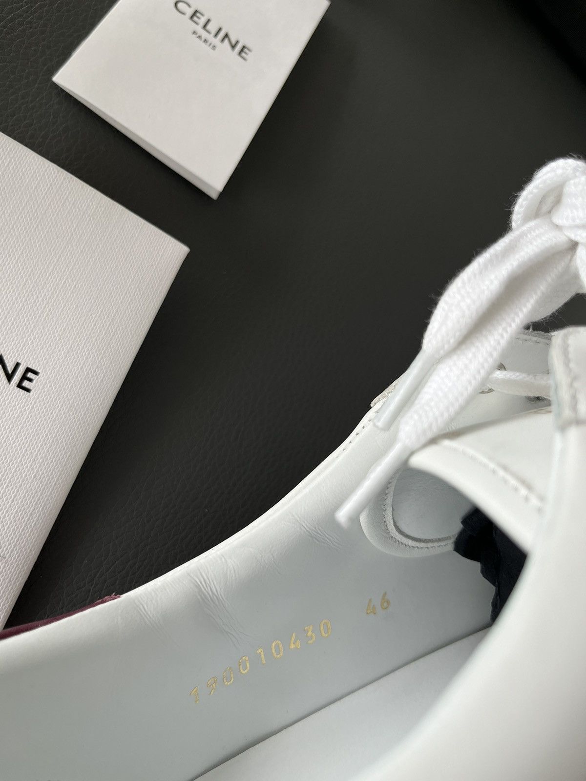 Celine × Hedi Slimane Runway Celine Hedi Slimane Classic Triomphe Sneaker Size US 13 / EU 46 - 10 Thumbnail
