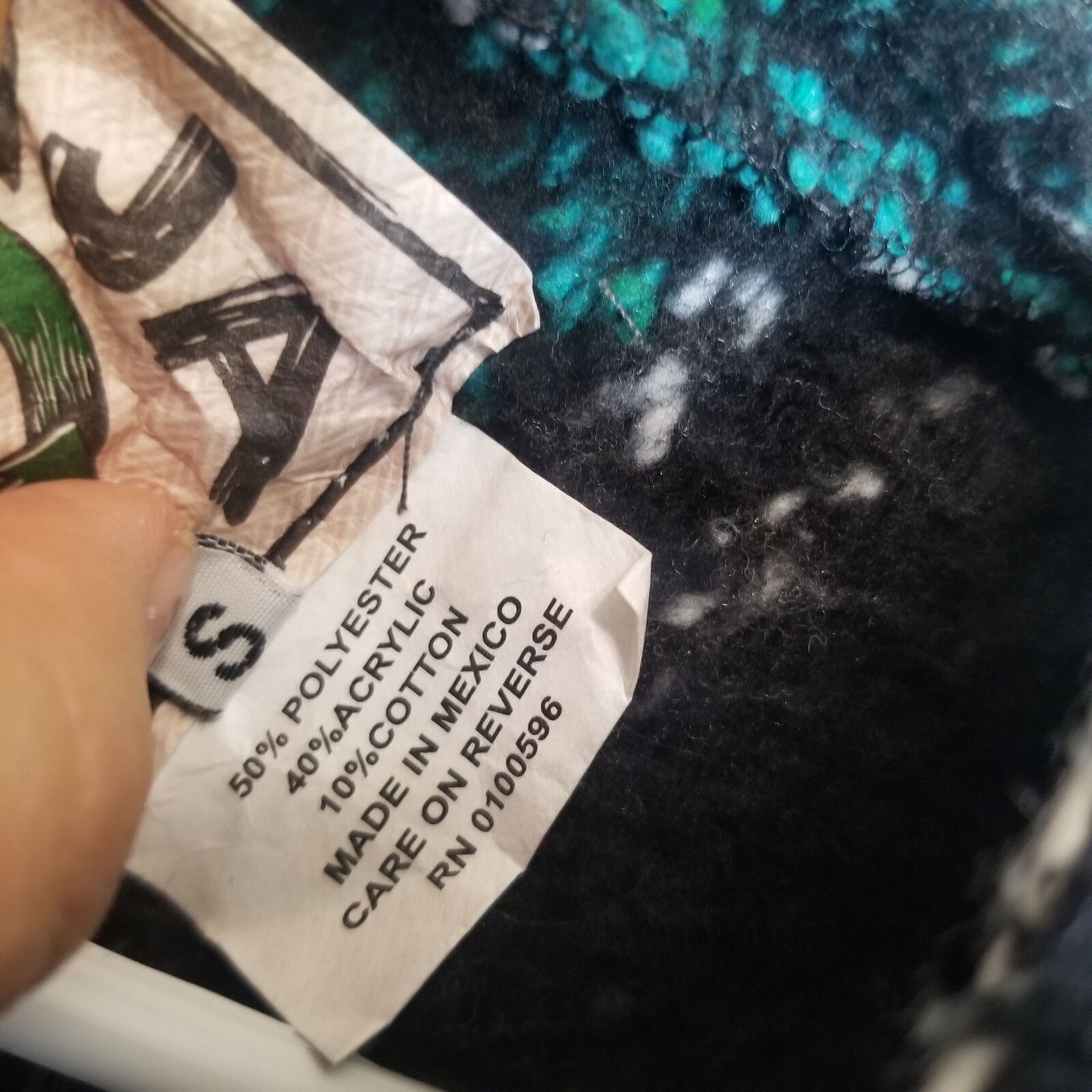 Baja Joe Baja Joe Mens Mexican Hoodie Drug Rug Hippie Beach Blanket Size US S / EU 44-46 / 1 - 7 Thumbnail
