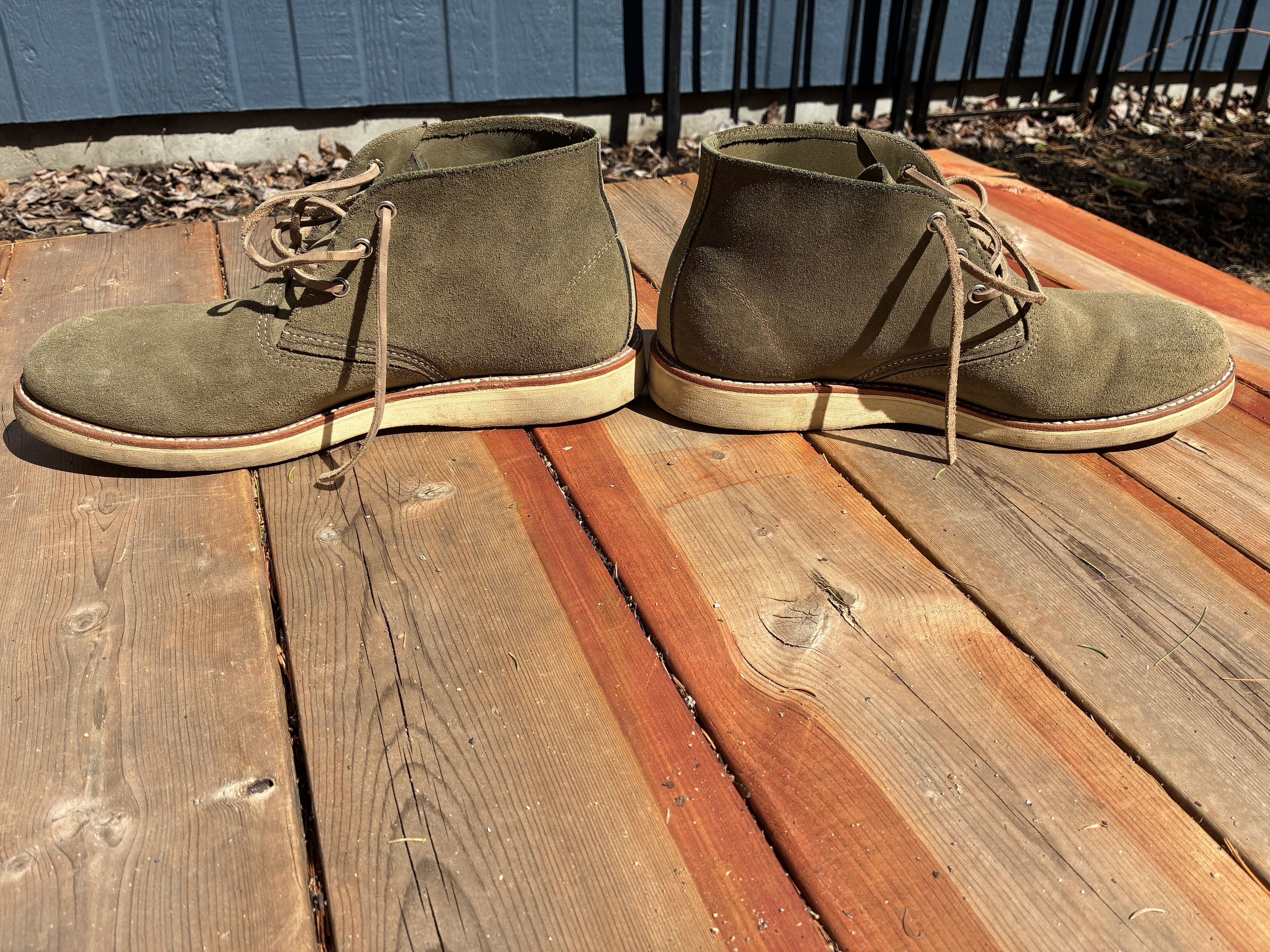 Red Wing Red Wing 3152 Men's Chukka Loden Abilene (Size 12D) Size US 12 / EU 45 - 3 Thumbnail