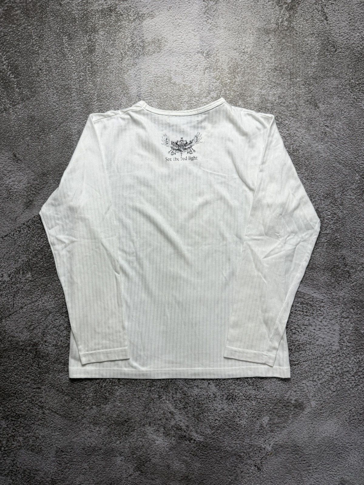 Japanese Brand Pract gothic vkei style poem longsleeve Size US M / EU 48-50 / 2 - 2 Thumbnail