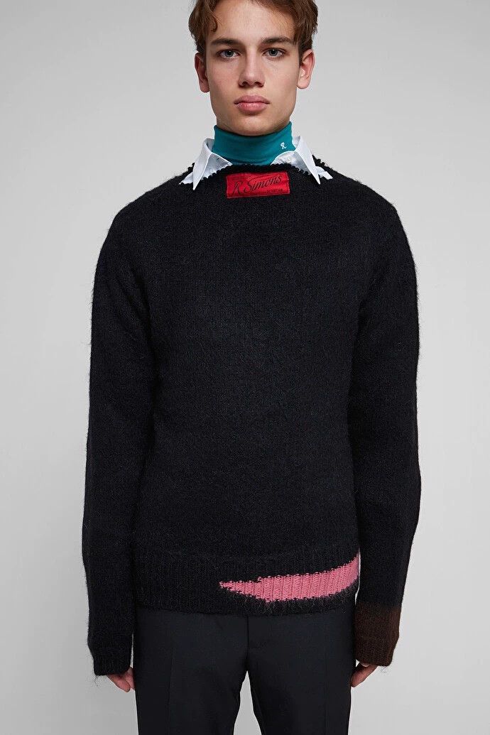 Raf Simons Raf Simons 2021 FW Black Sweater -DMC Size US S / EU 44-46 / 1 - 1 Thumbnail
