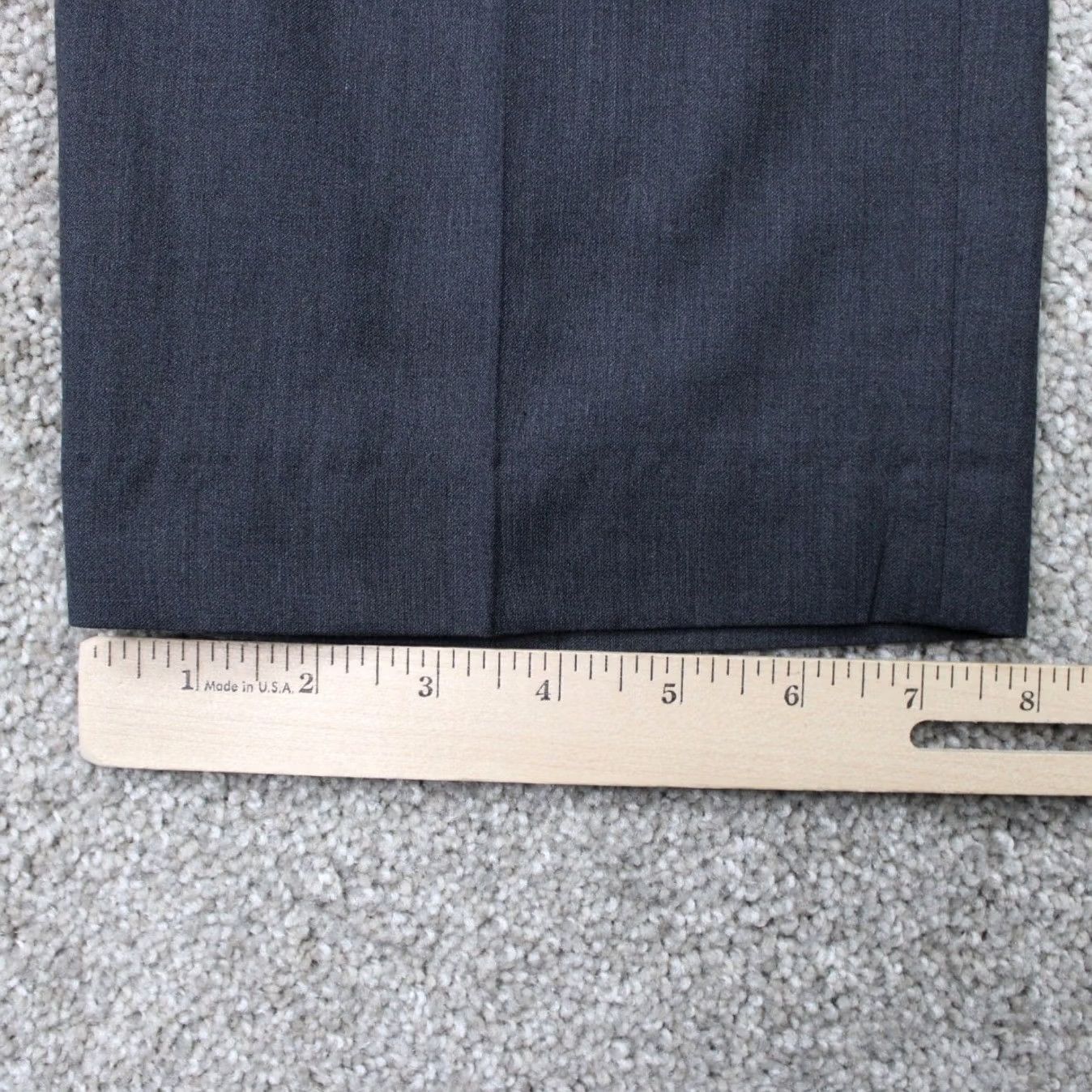 Ralph Lauren LAUREN Ralph Lauren Pants Mens 34x30 Gray Flat Front Polyester/Rayon Straight Dress Pants Mens Regular Utility/Workwear Size US 34 / EU 50 - 5 Thumbnail